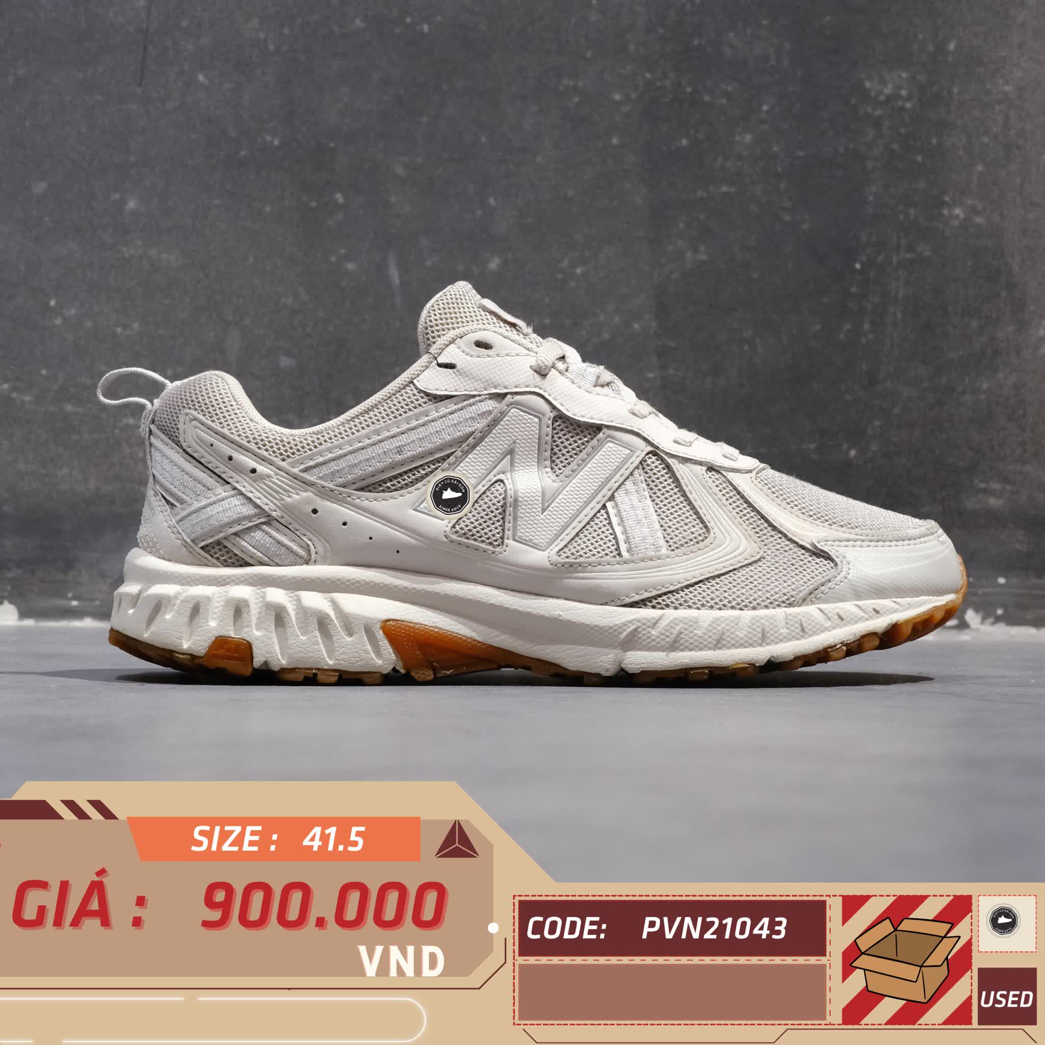 New Balance 410v5 'Grey Gum' MT410KF5 SIZE 41.5 GIÀY 2HAND CHÍNH HÃNG  PVN21043