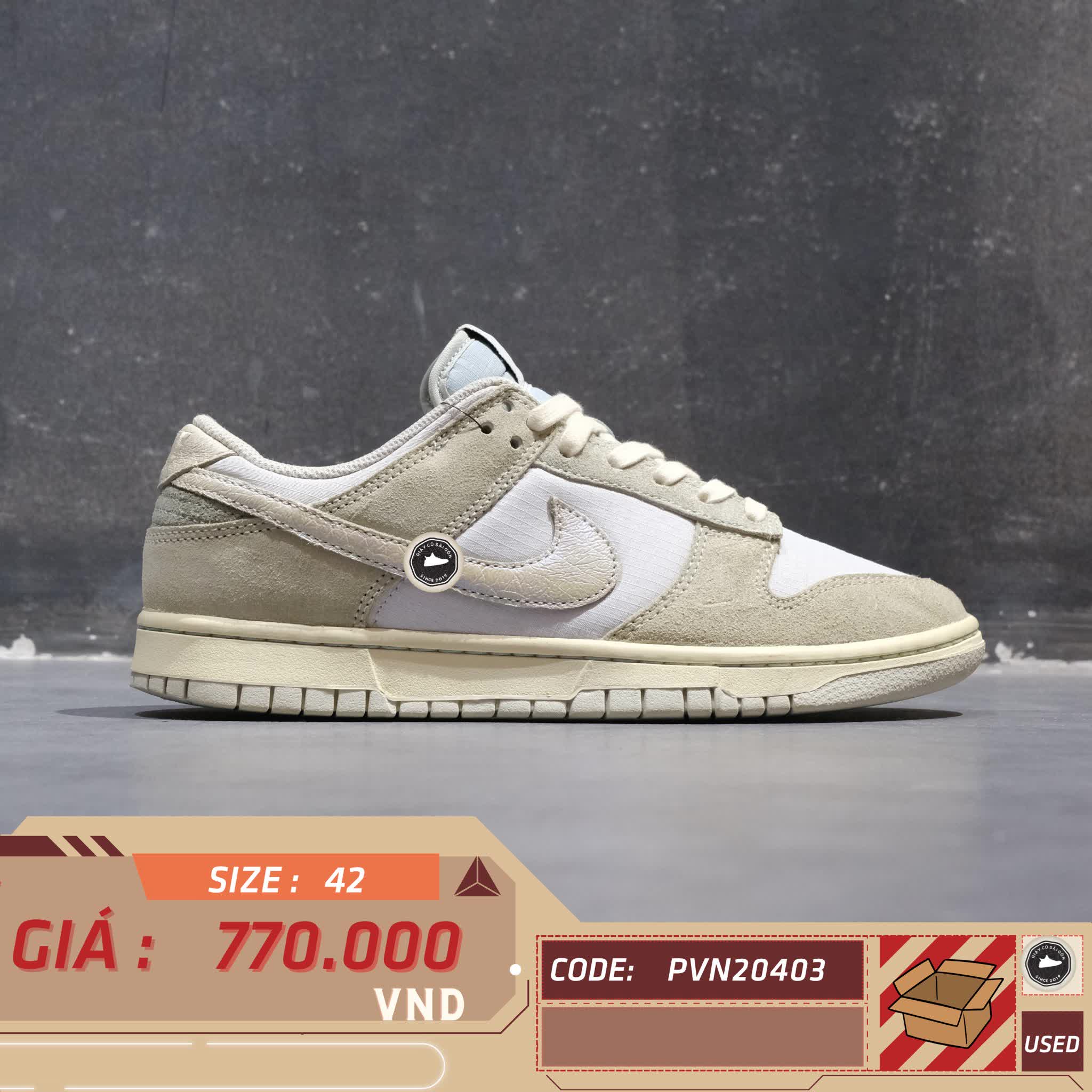 Nike Dunk Low SE Gone Fishing Chinook Salmon DV7210 001 SIZE 42 GIÀY 2HAND CHÍNH HÃNG PVN20403