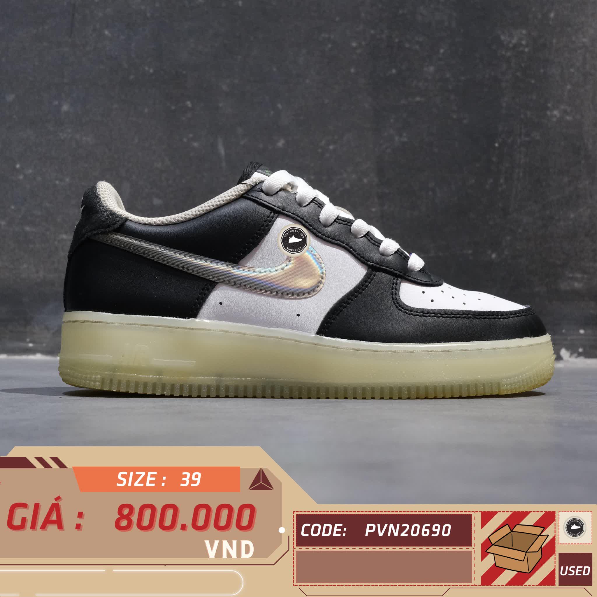 NIKE AIR FORCE 1 LV8 GS 'YEAR OF THE DRAGON' FZ5529 103 SIZE 39 GIÀY 2HAND CHÍNH HÃNG PVN20690