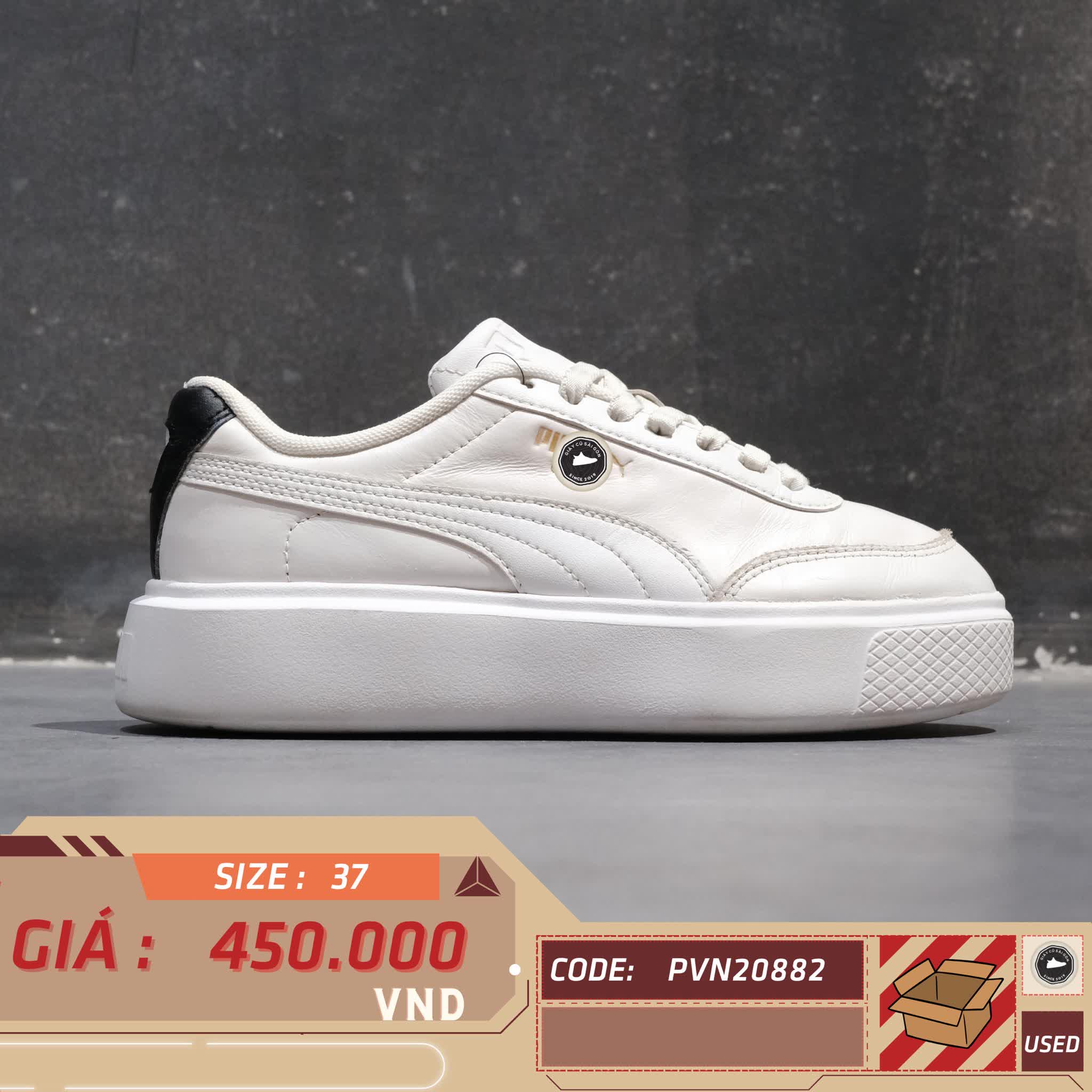 Puma Oslo Maja 374864 01 SIZE 37 GIÀY 2HAND CHÍNH HÃNG PVN20882