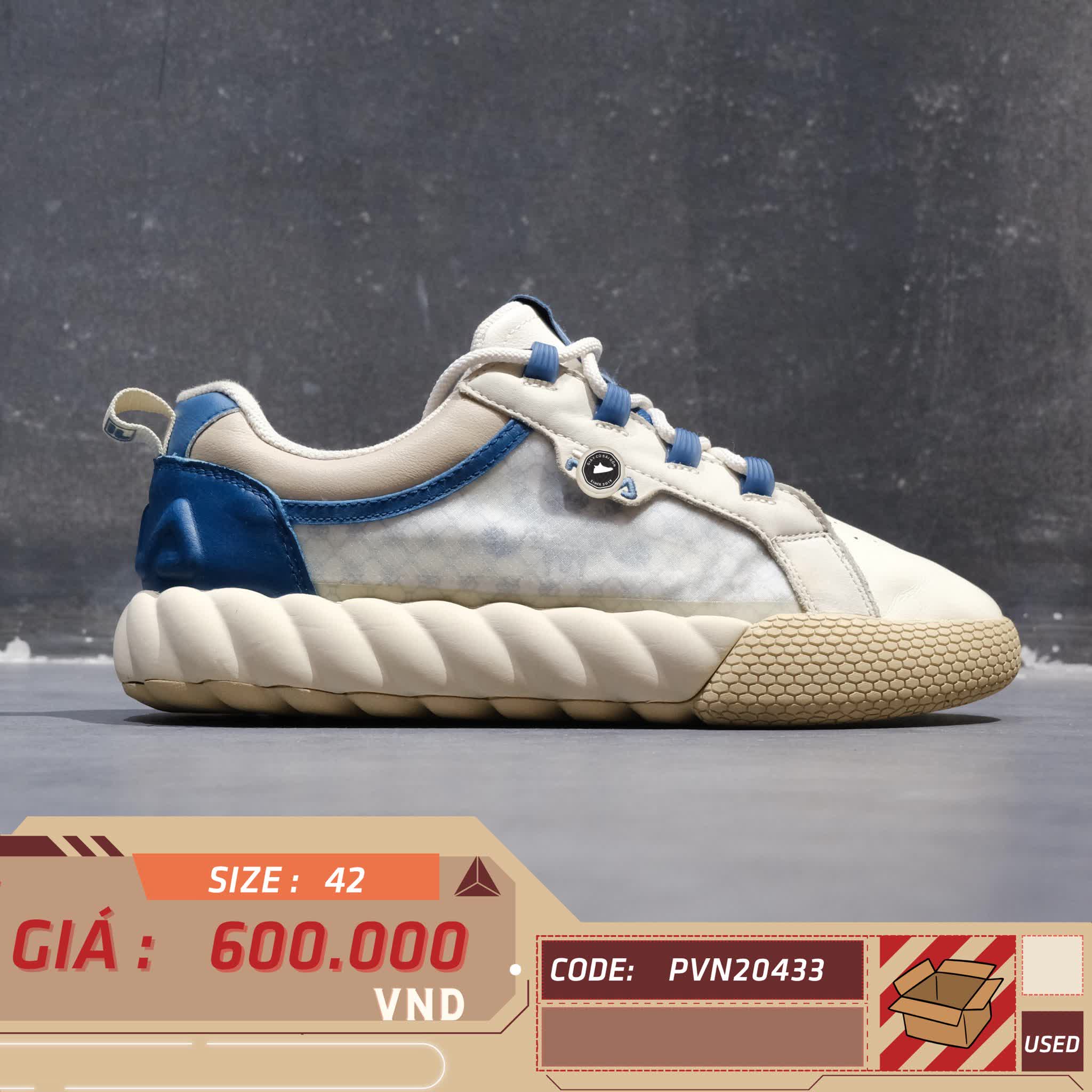 FILA CAMPO VERSAILLES Low Top Skateboard Shoes Men's White F12M423209FGM SIZE 42 GIÀY 2HAND CHÍNH HÃNG PVN20433