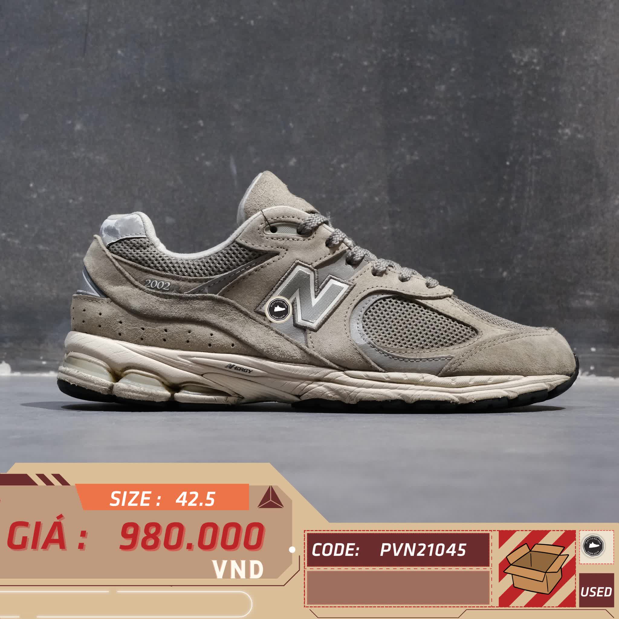 New Balance 2002R Marblehead ML2002RC SIZE 42.5 GIÀY 2HAND CHÍNH HÃNG PVN21045