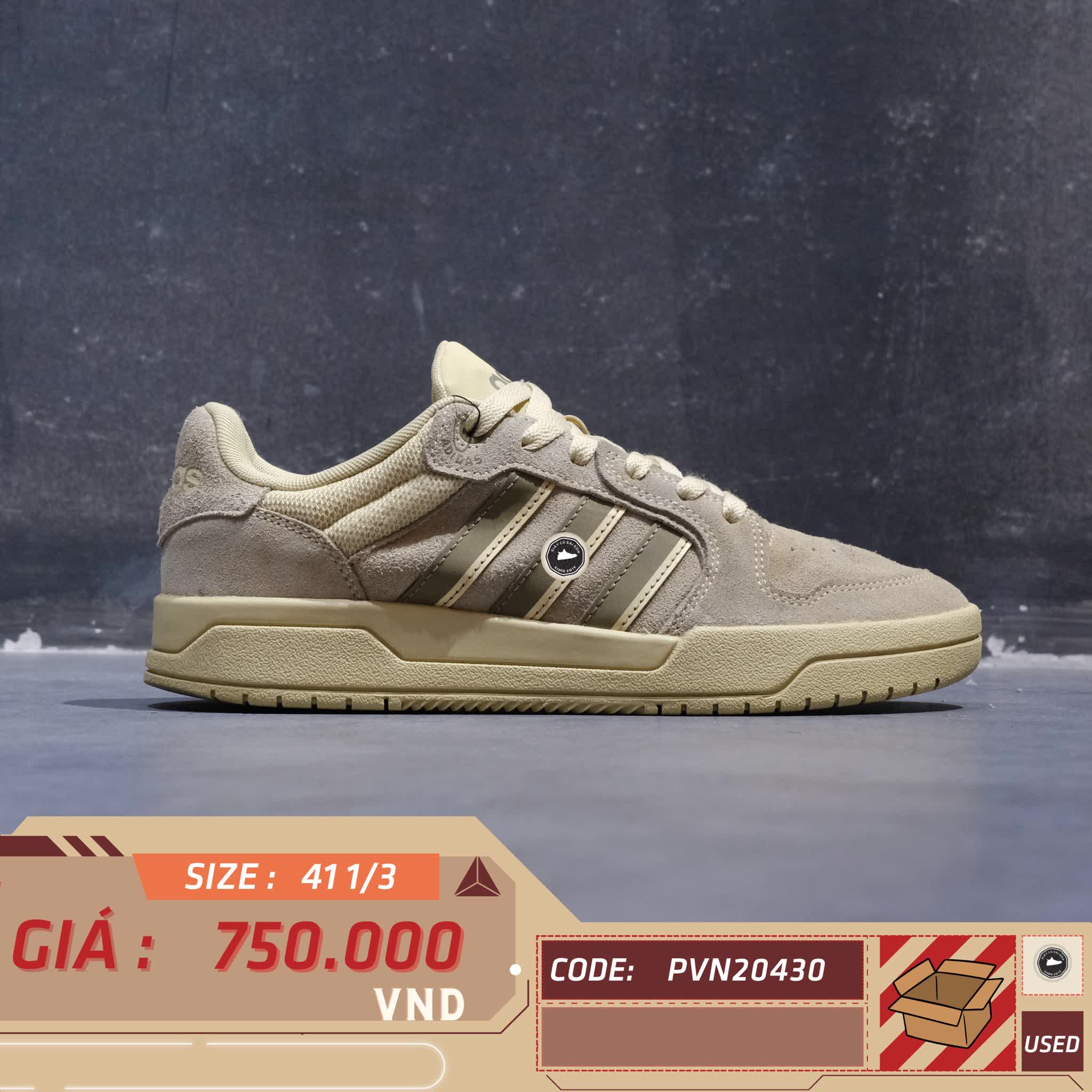 ADIDAS ENTRAP JS3007 SIZE 41 1/3 GIÀY 2HAND CHÍNH HÃNG PVN20430