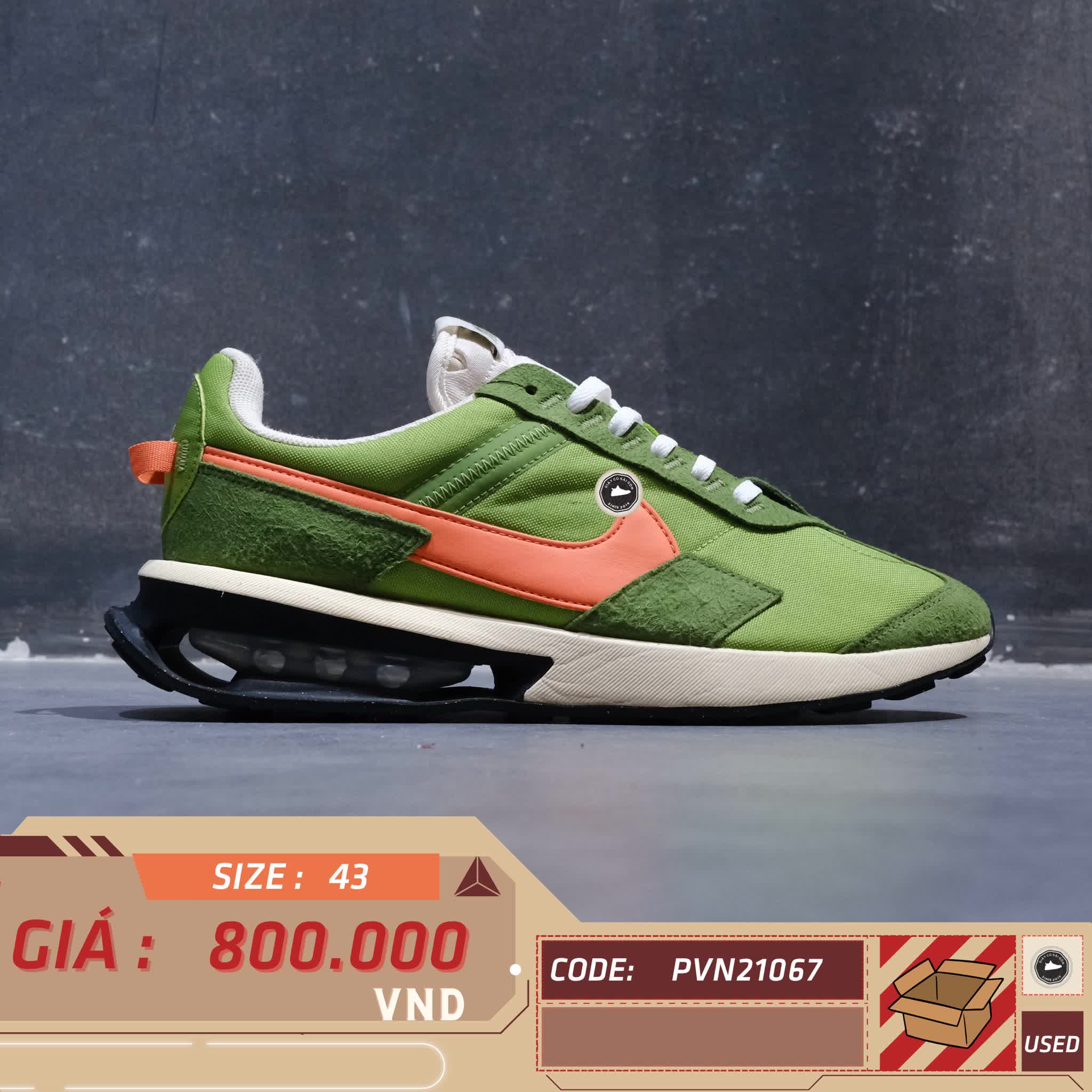 Nike Air Max Pre-Day LX Chlorophyll DC5330 300 SIZE 43 GIÀY 2HAND CHÍNH HÃNG PVN21067