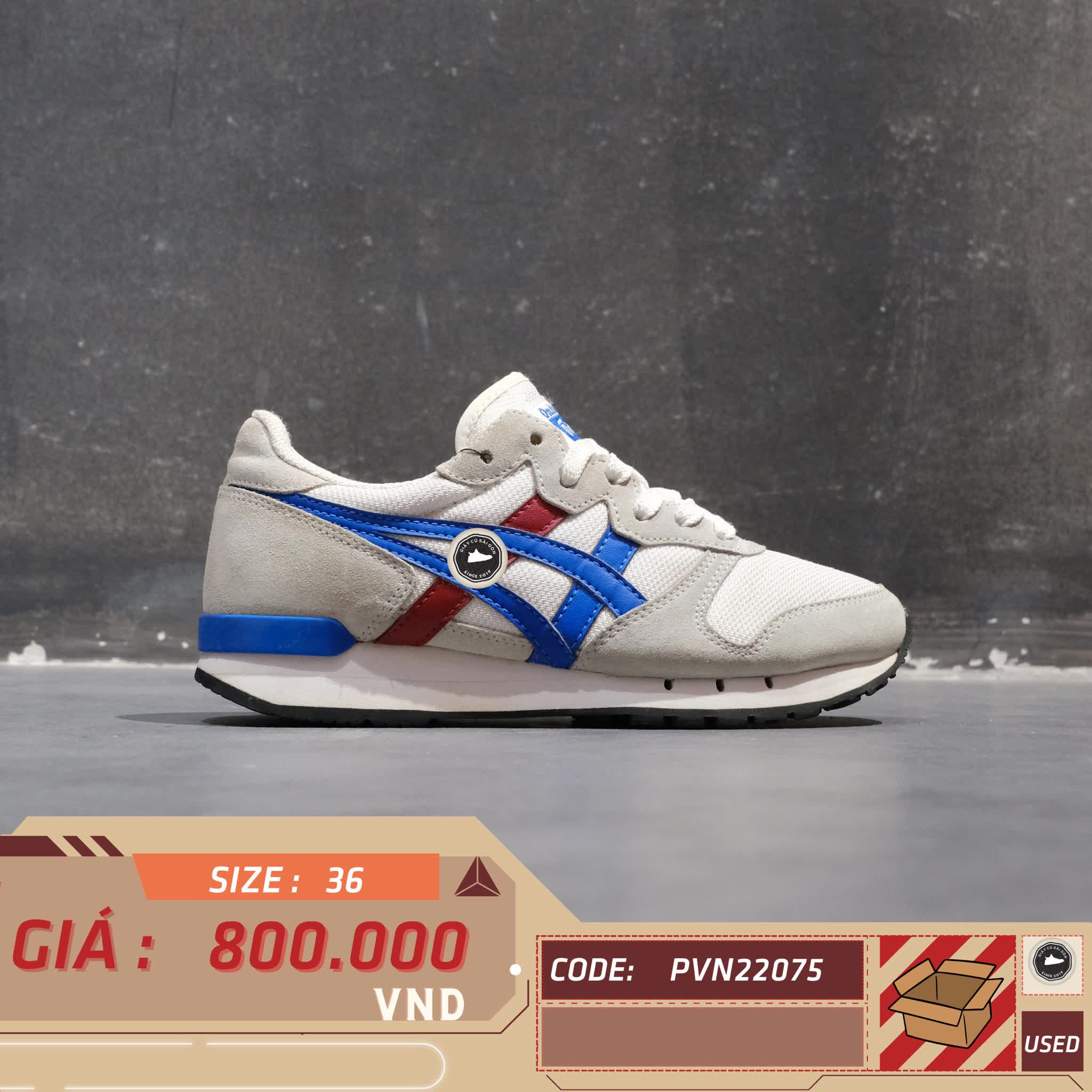 Onitsuka Tiger Alvarado D845L SIZE 36 GIÀY 2HAND CHÍNH HÃNG PVN22075