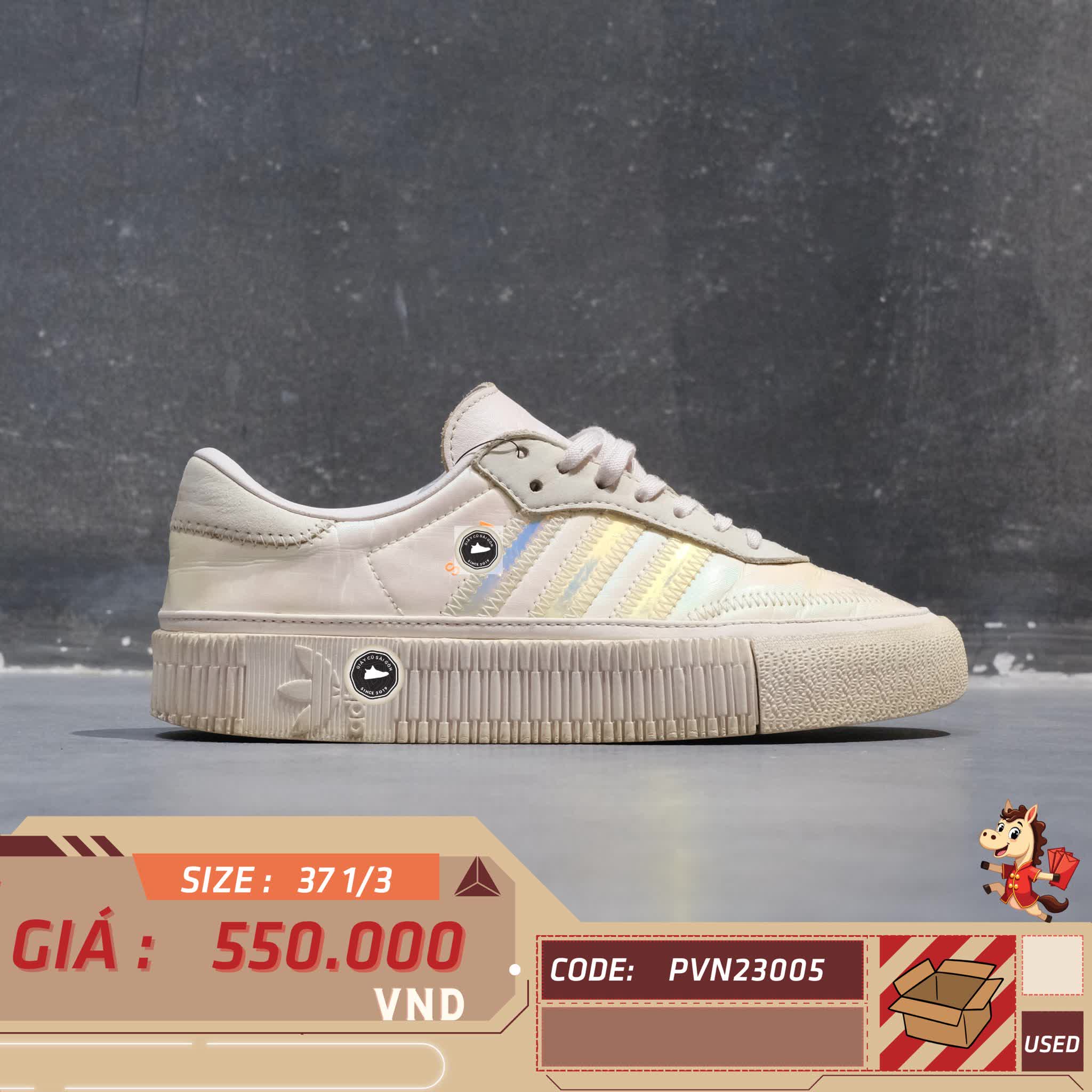 Adidas Sambarose W 'Orchid Tint Energy Ink' - EE5128 - Size 37 1/3 - GIÀY 2HAND CHÍNH HÃNG 23005