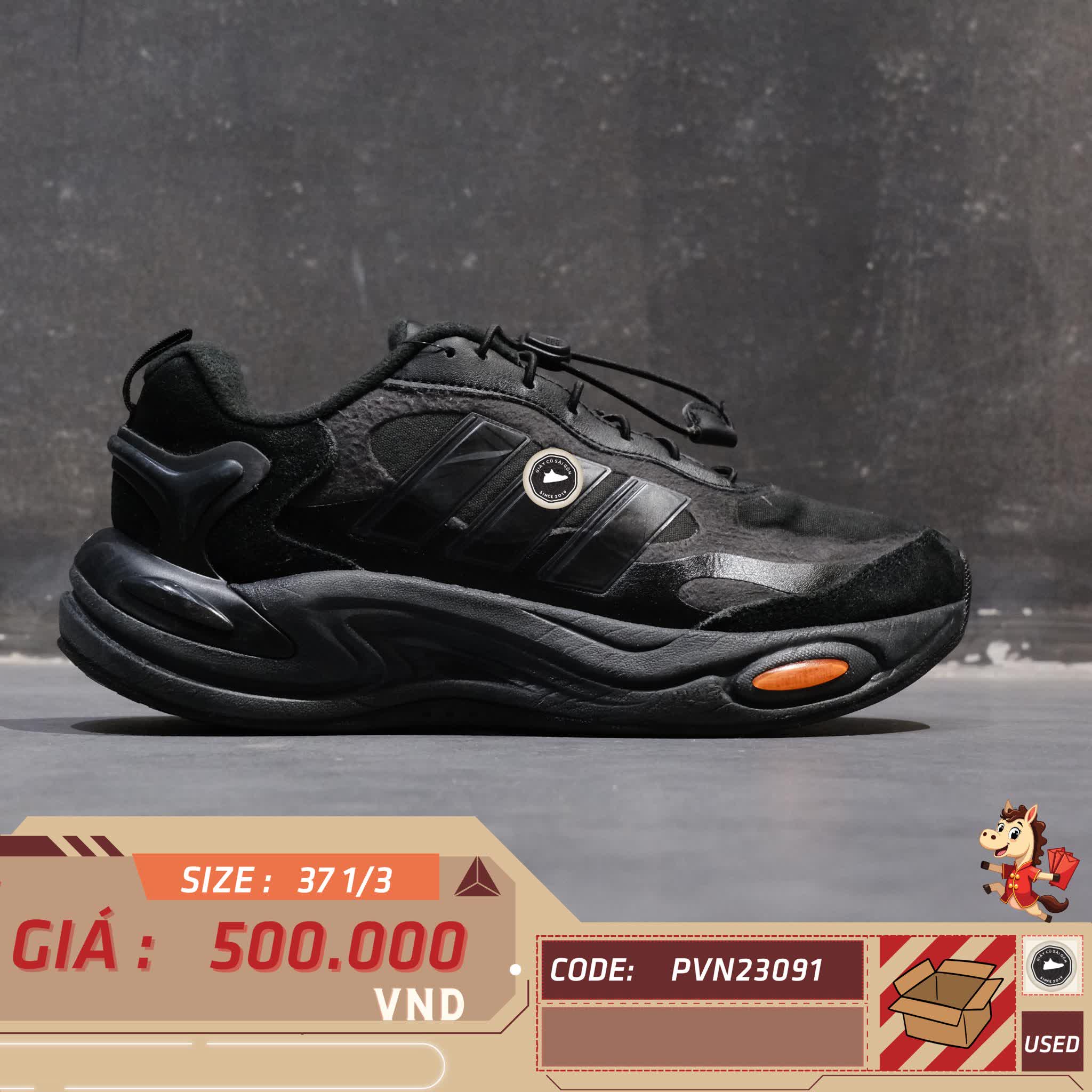 🔥 ADIDAS CLIMAWARM ‘CORDURA PACK – CARBON CREW ORANGE’ – SIZE 37 1/3 – PVN23091 – CHÍNH HÃNG