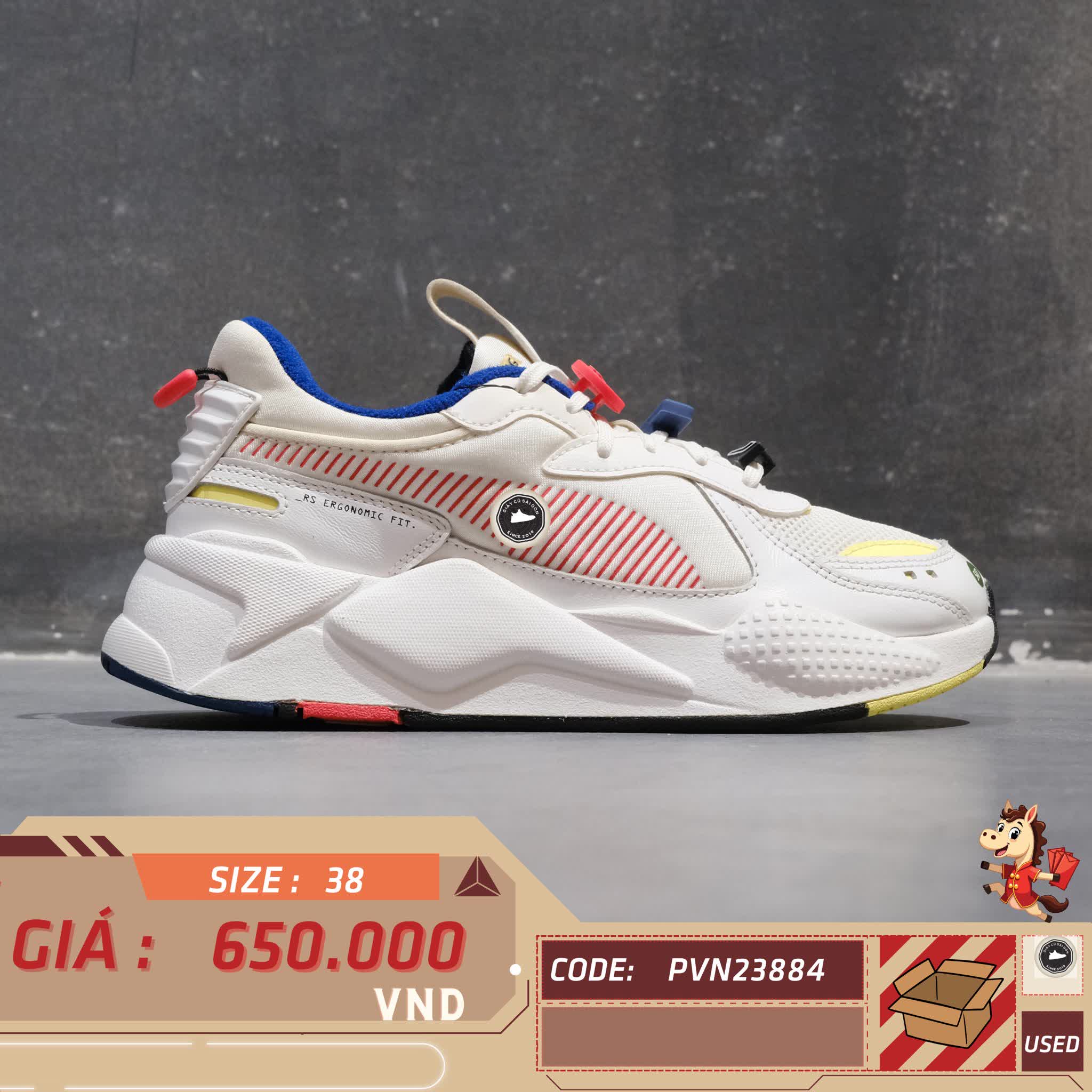🔥 Puma Rs‑Z Bp EU 38 – SIZE 38 ⅔ – PVN23895 – CHÍNH HÃNG