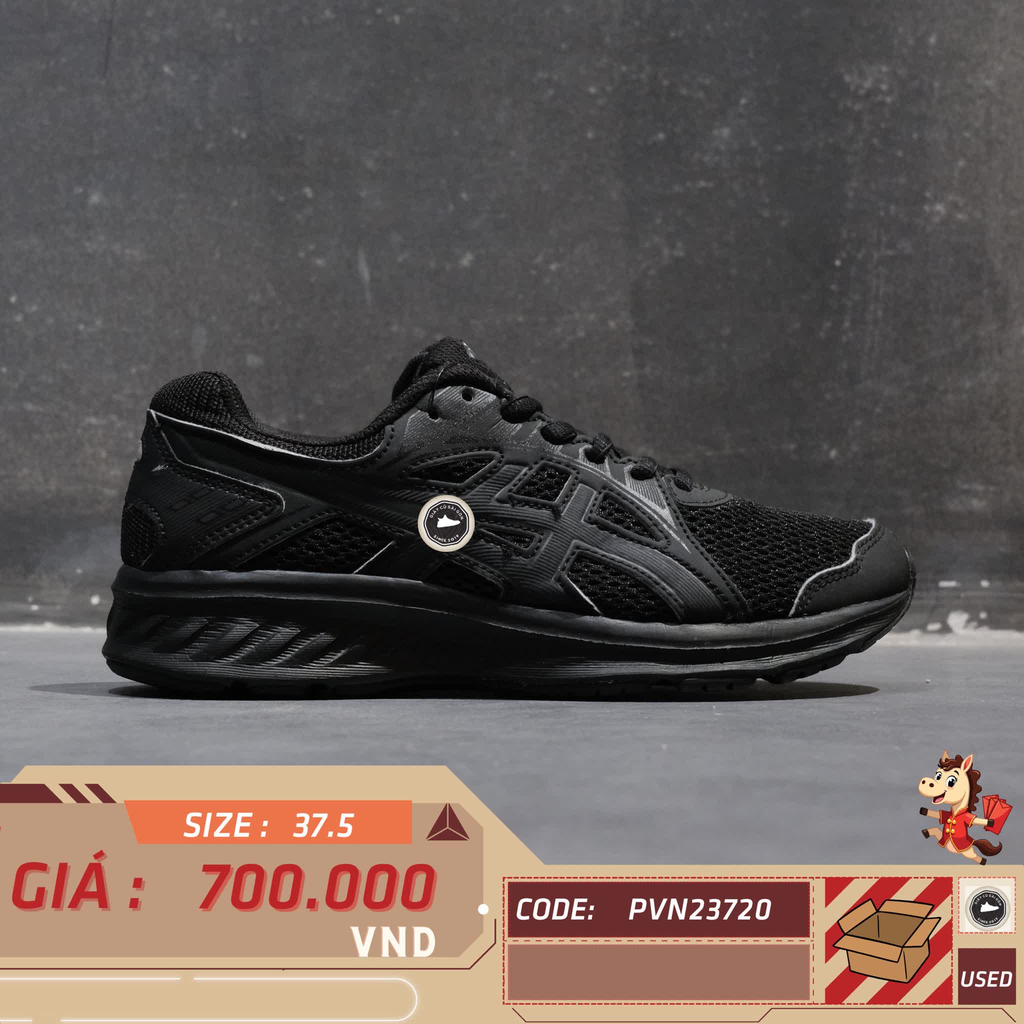 🔥 ASICS JOLT 2 4E WIDE – SIZE 37.5 – PVN23720 – CHÍNH HÃNG