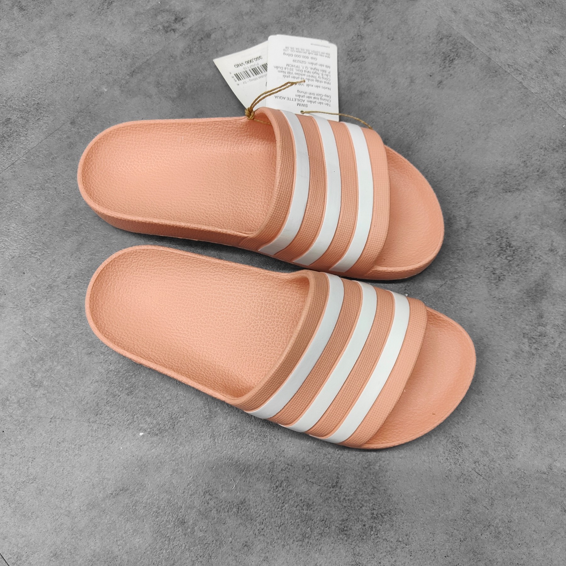 (MỚI CHÍNH HÃNG) DÉP ADILETTE AQUA SLIDE HỒNG F35543