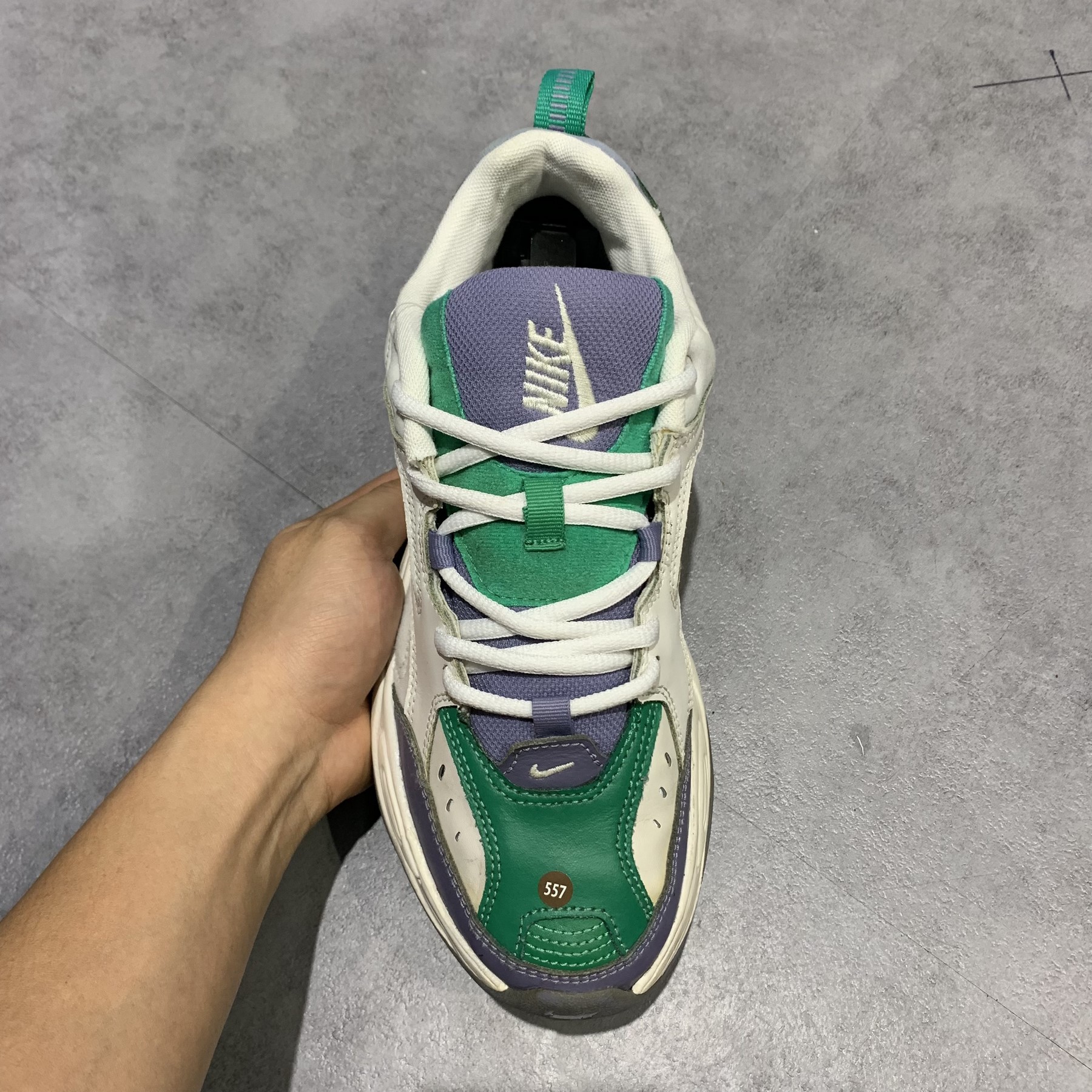 2hand Giày Nike M2K Tekno White Green AV4789-009 SIZE 41 PVN10174