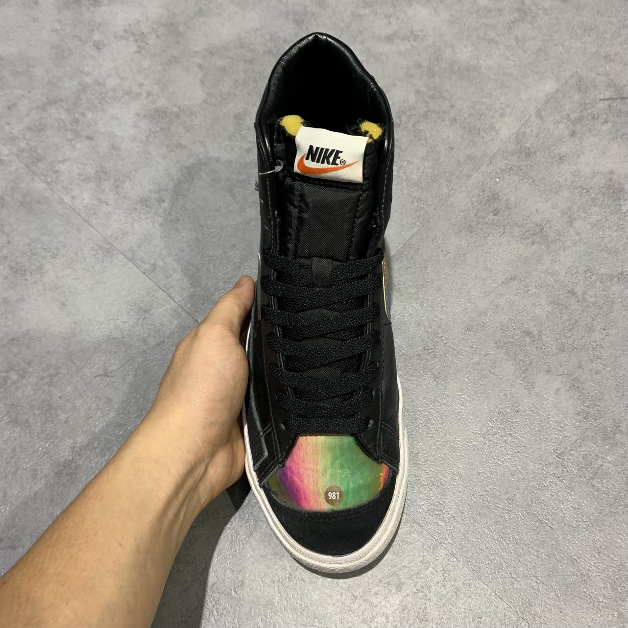 Nike Blazer Mid 77 Thermal Black CZ8653-036 SIZE 40.5 PVN11139