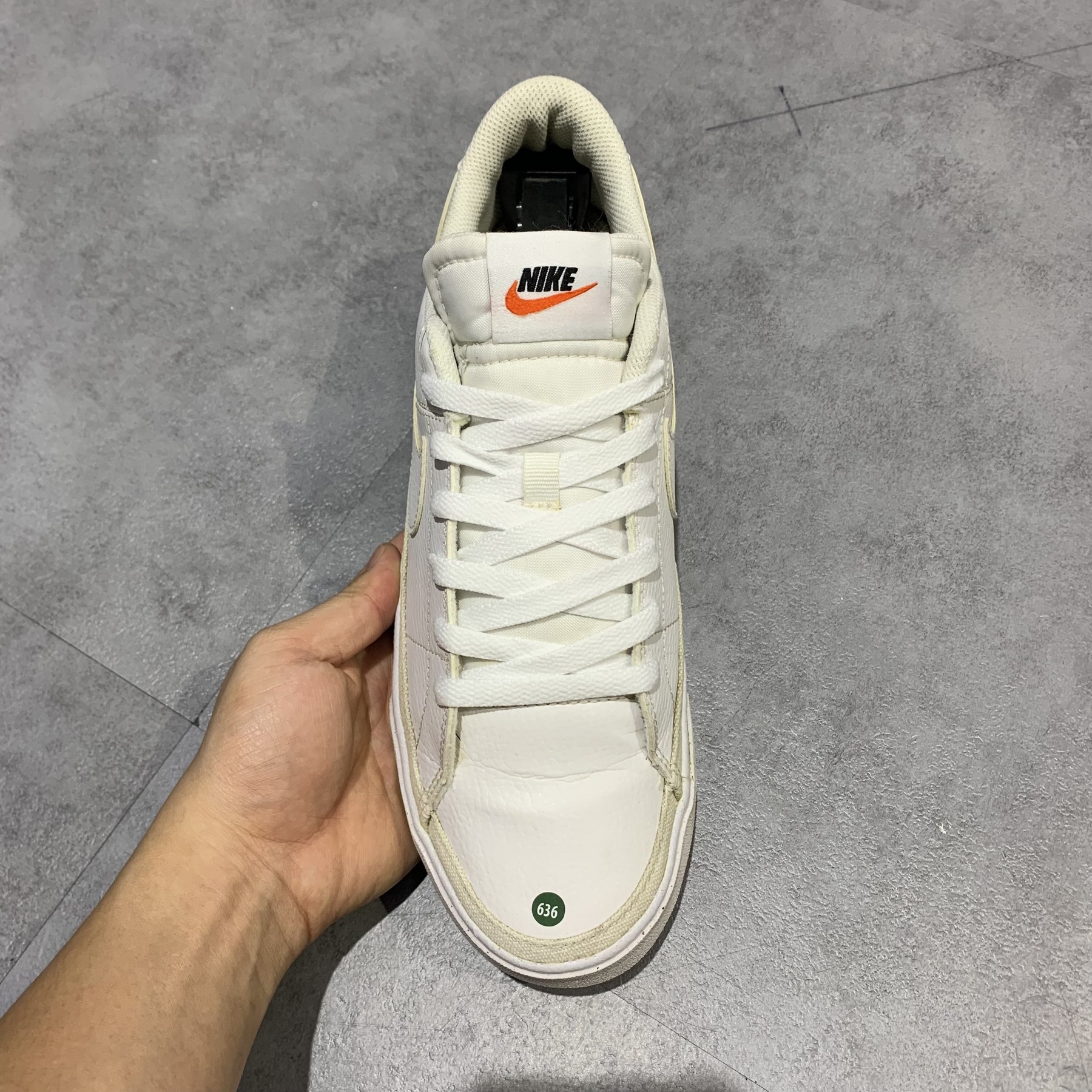 2hand Giày Nike Court Legacy All White DH3162-101 SIZE 43 PVN10922
