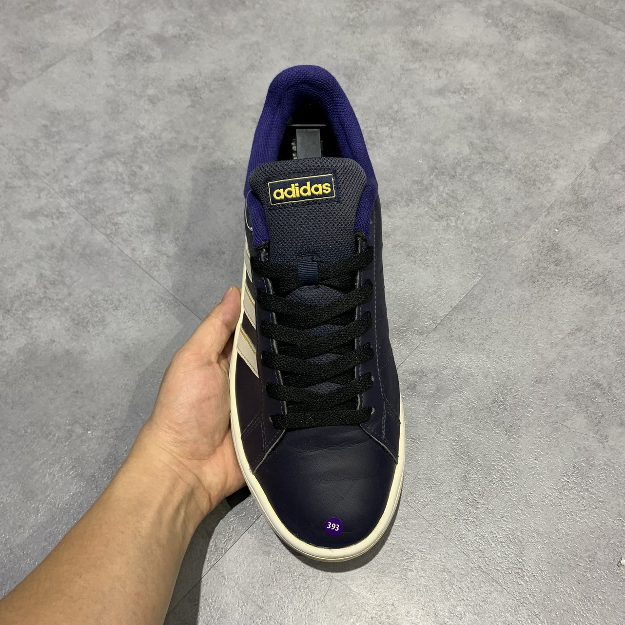 2hand giày adidas neo Grand Court Base Blue EG5941 size42  PVN11321