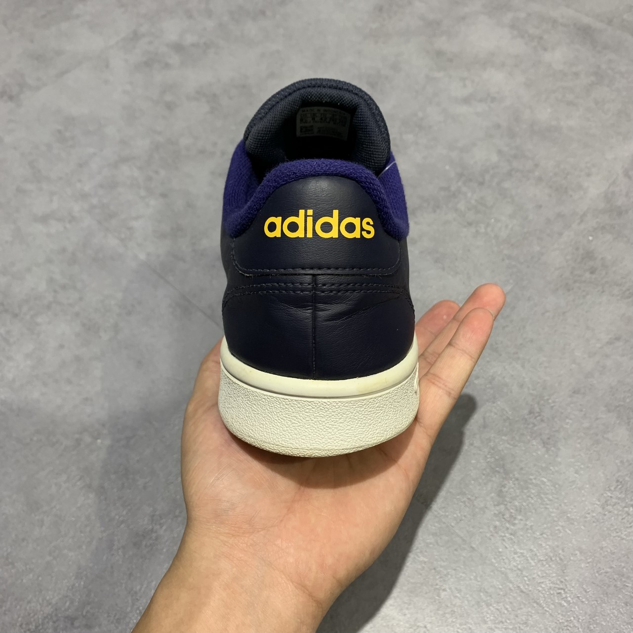 2hand giày adidas neo Grand Court Base Blue EG5941 size42  PVN11321