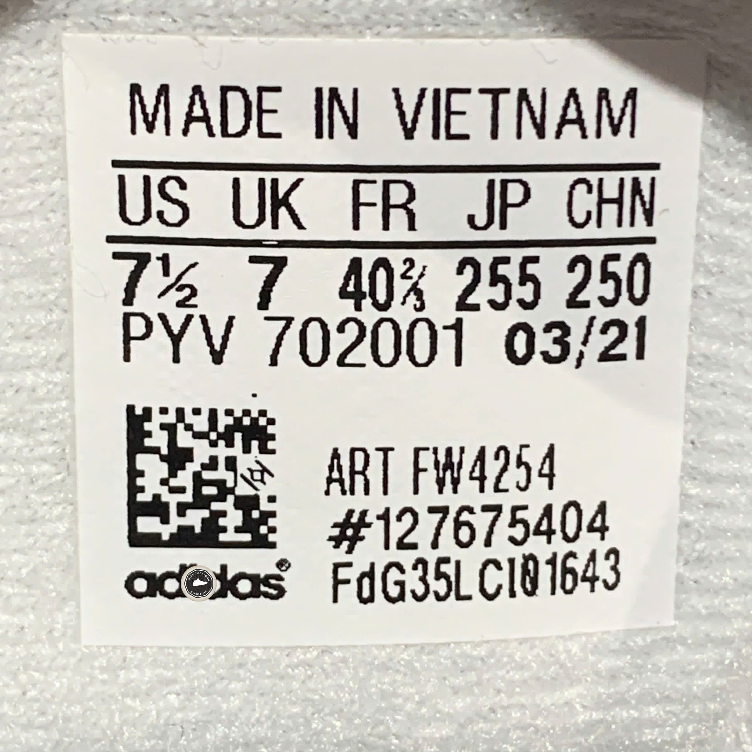 Giày 2hand Adidas EQT Bask ADV V2 'Gold Metallic' FW4254 SIZE 40 2/3