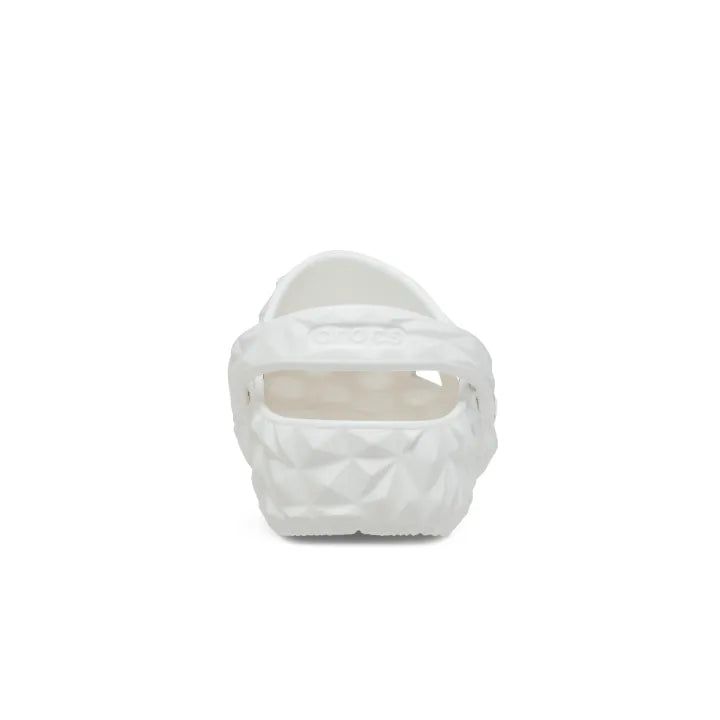 Crocs Geometric  - White - sầu riêng
