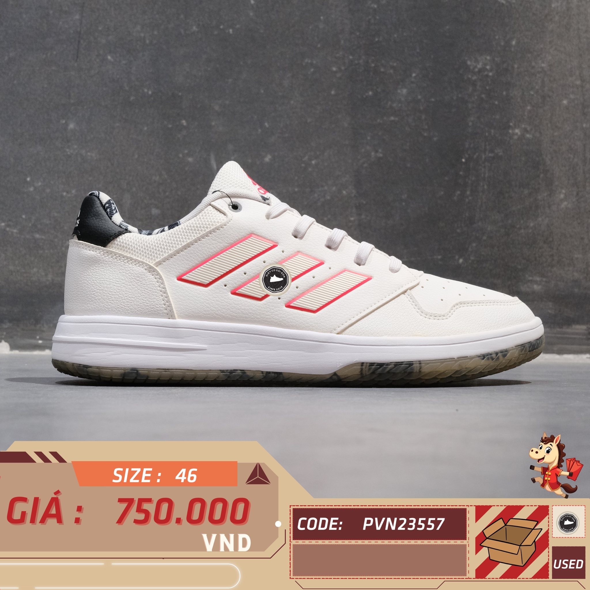 Adidas Gametalker - FY8583 - Size 46 - GIÀY 2HAND CHÍNH HÃNG PVN23557