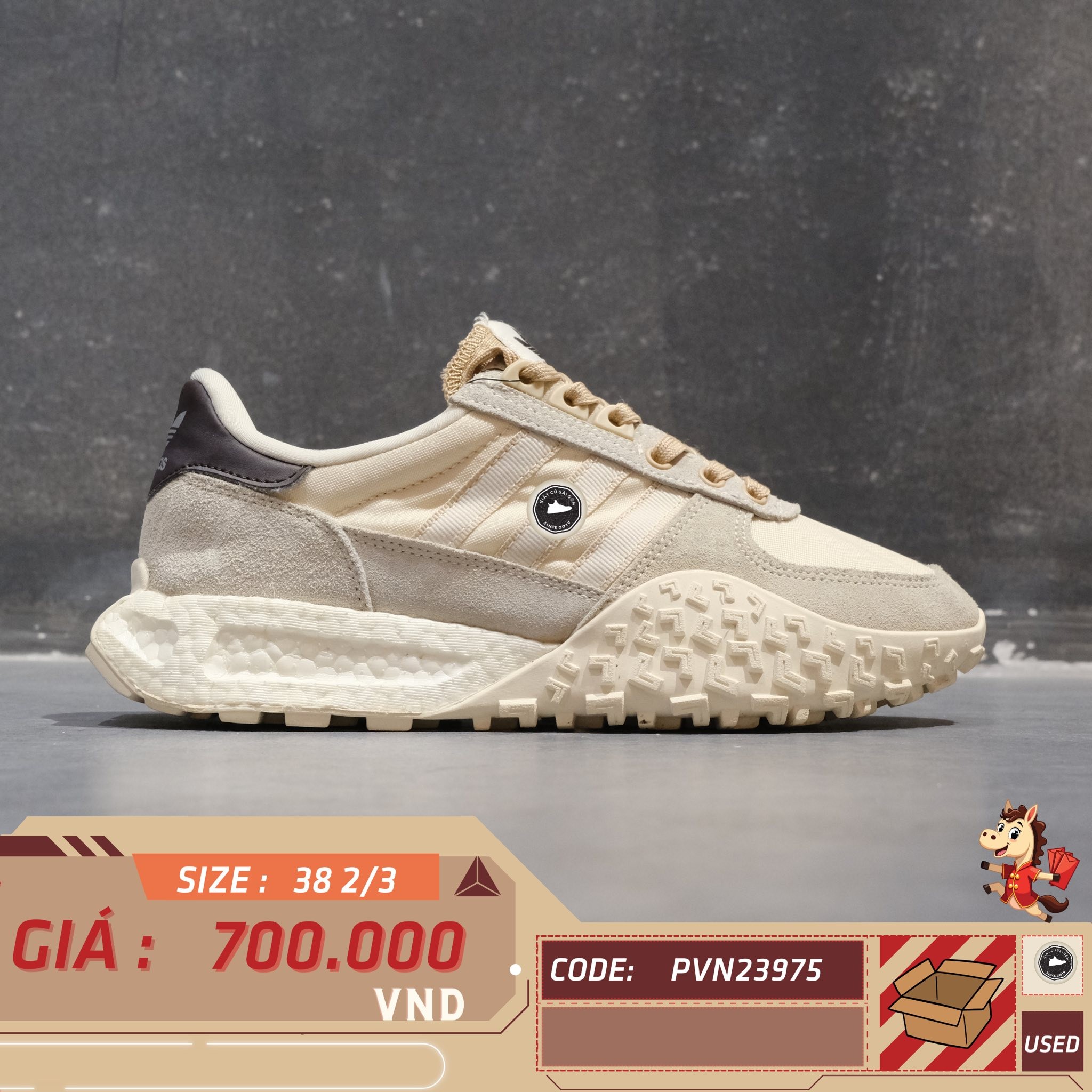 Adidas Retropy E5 W.R.P. - HQ1863 - Size 38 2/3 - GIÀY 2HAND CHÍNH HÃNG PVN23975