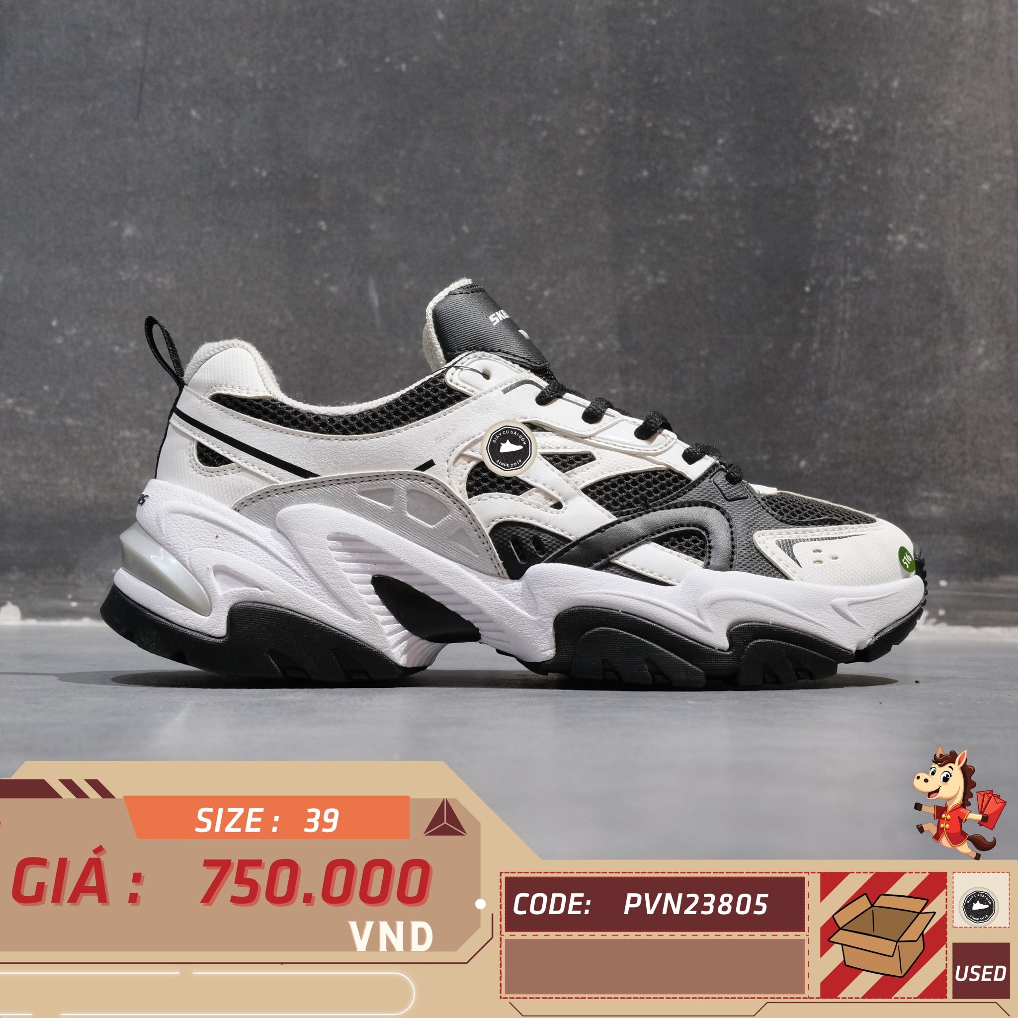 Skechers Stamina V2 - 149514 - Size 39 - GIÀY 2HAND CHÍNH HÃNG 23805