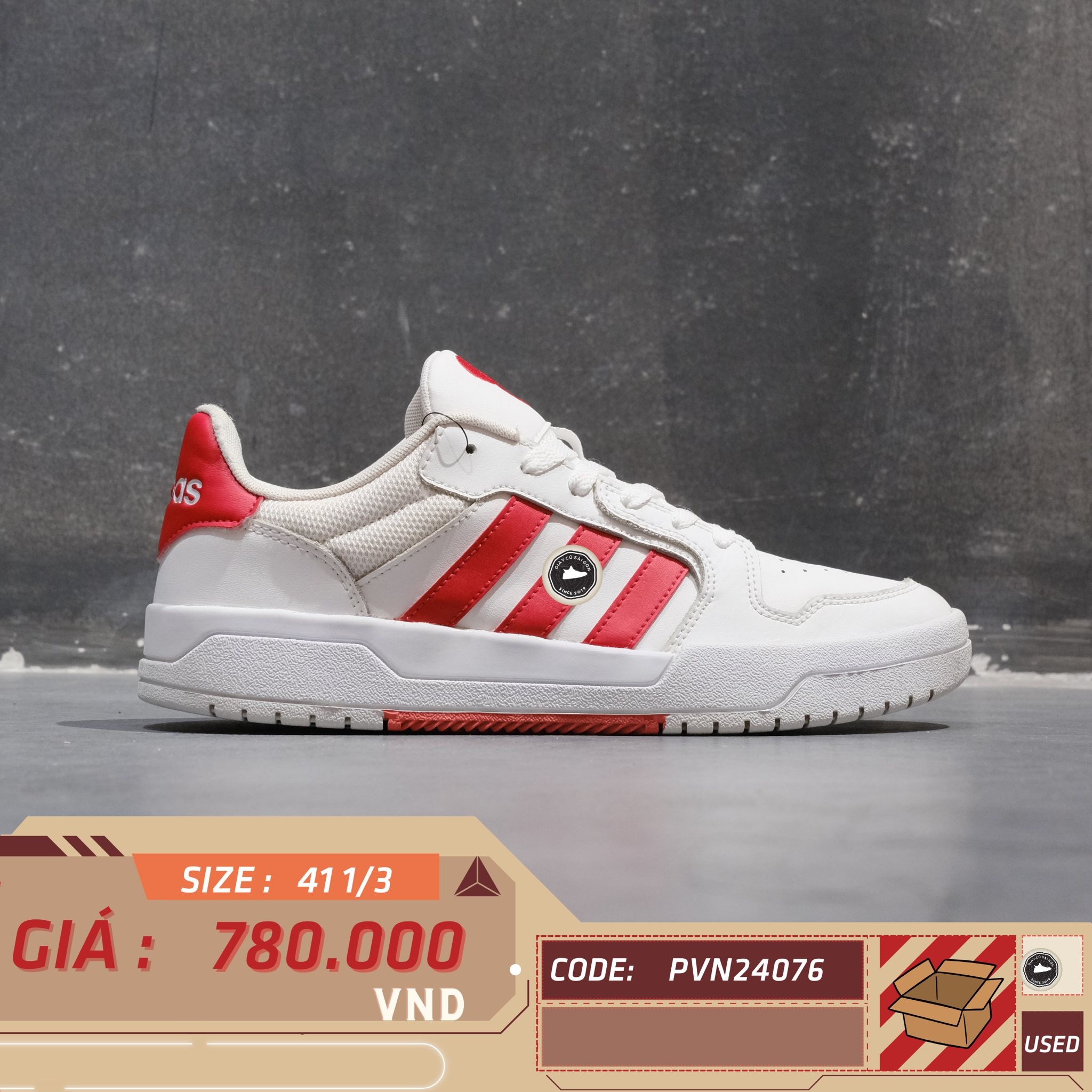 Adidas Neo Entrap Disney - FW7010 - Size 41 1/3 - GIÀY 2HAND CHÍNH HÃNG PVN24076