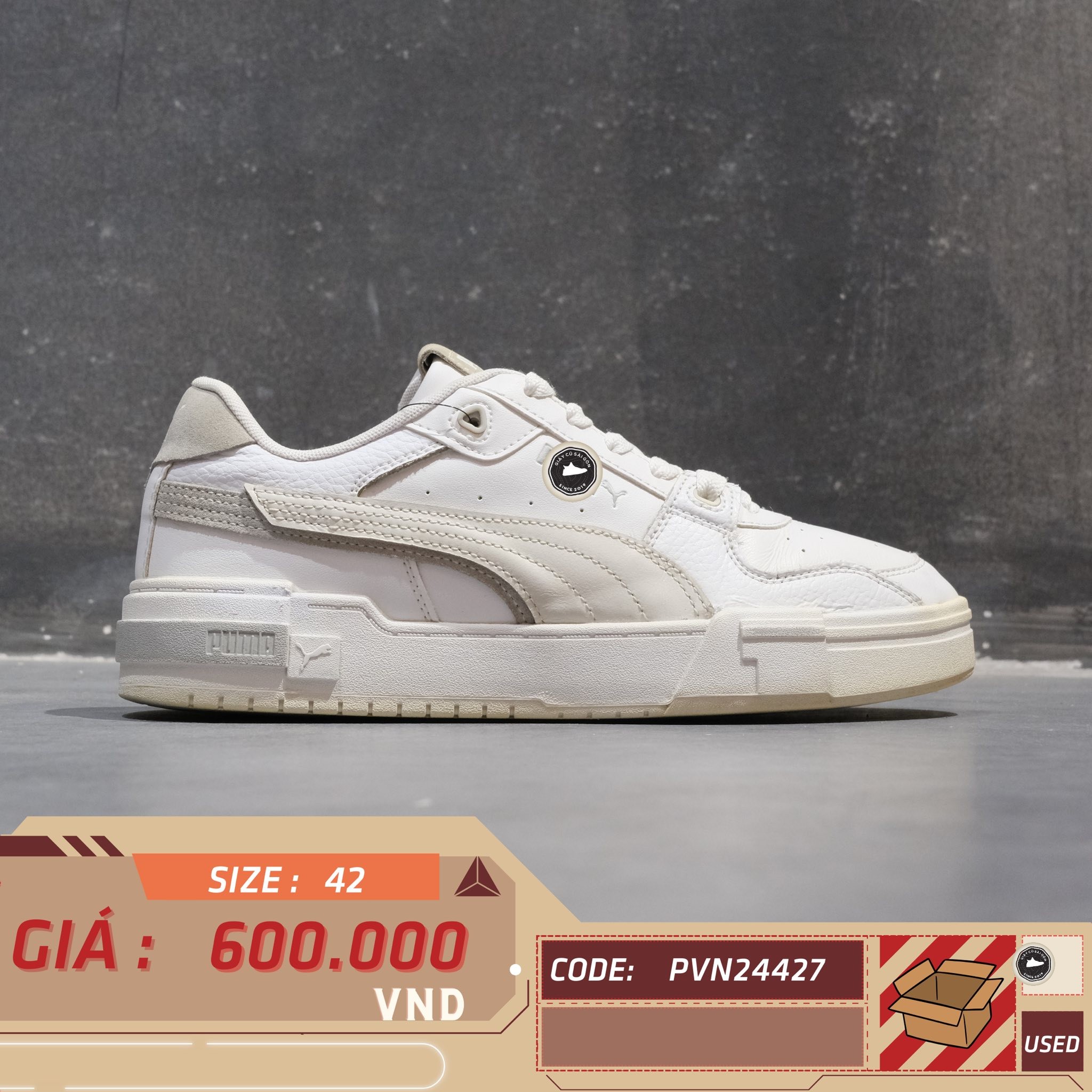 Puma CA Pro Glitch - 389276 02 PUMA - Size 42 - GIÀY 2HAND CHÍNH HÃNG PVN24427
