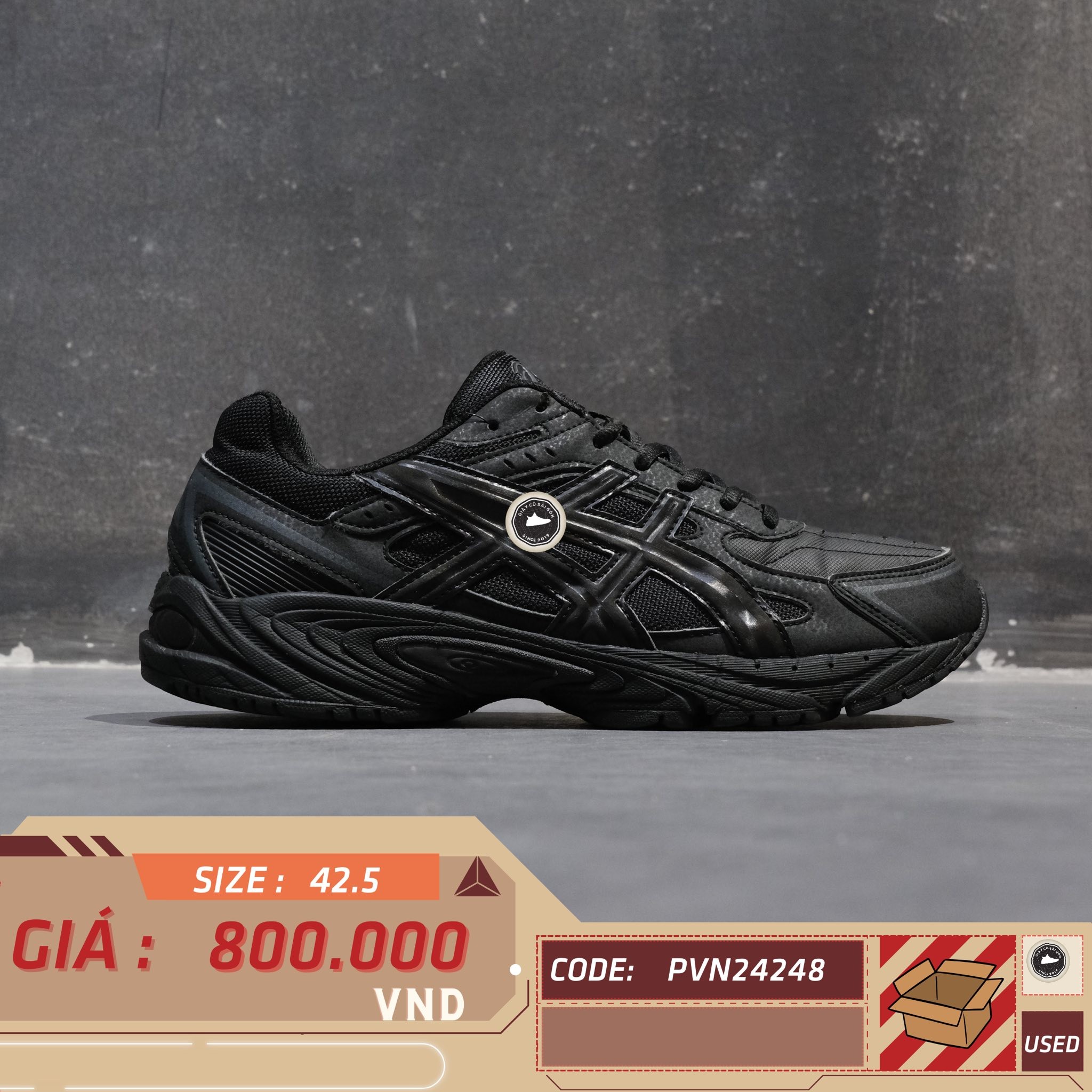 Asics Gel-170TR - 1203A175 - Size 42.5 - GIÀY 2HAND CHÍNH HÃNG PVN24248