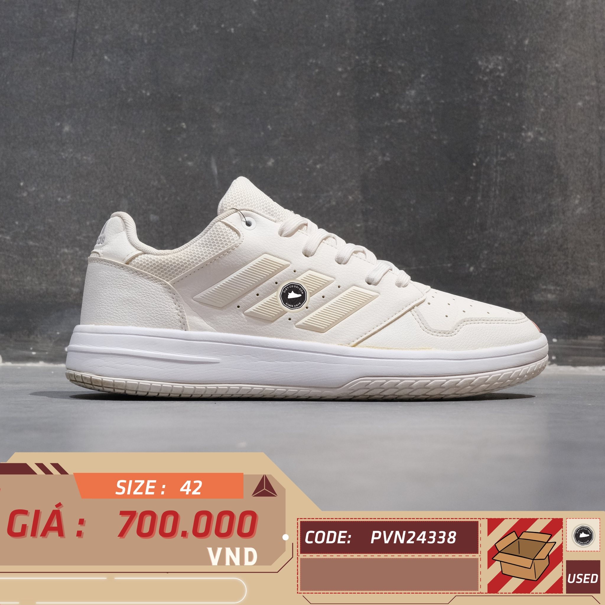 Adidas Neo Gametalker - EH2007 - Size 42 - GIÀY 2HAND CHÍNH HÃNG PVN24338