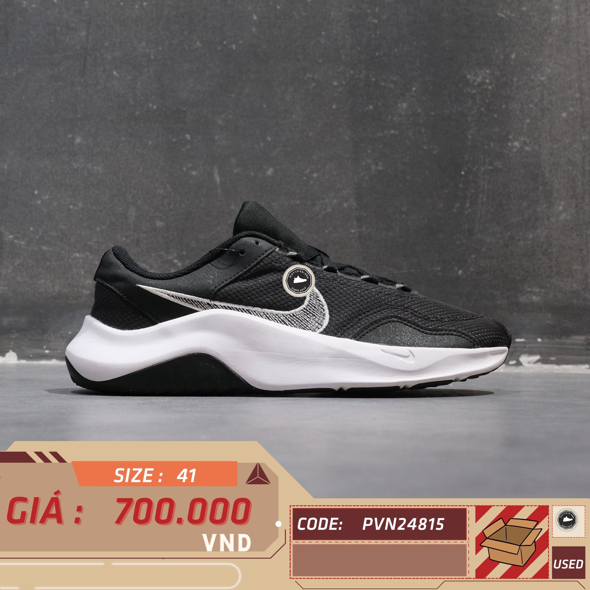 Nike Legend Essential 3 Next Nature - DM1120 001 - Size 41 - GIÀY 2HAND CHÍNH HÃNG PVN24815