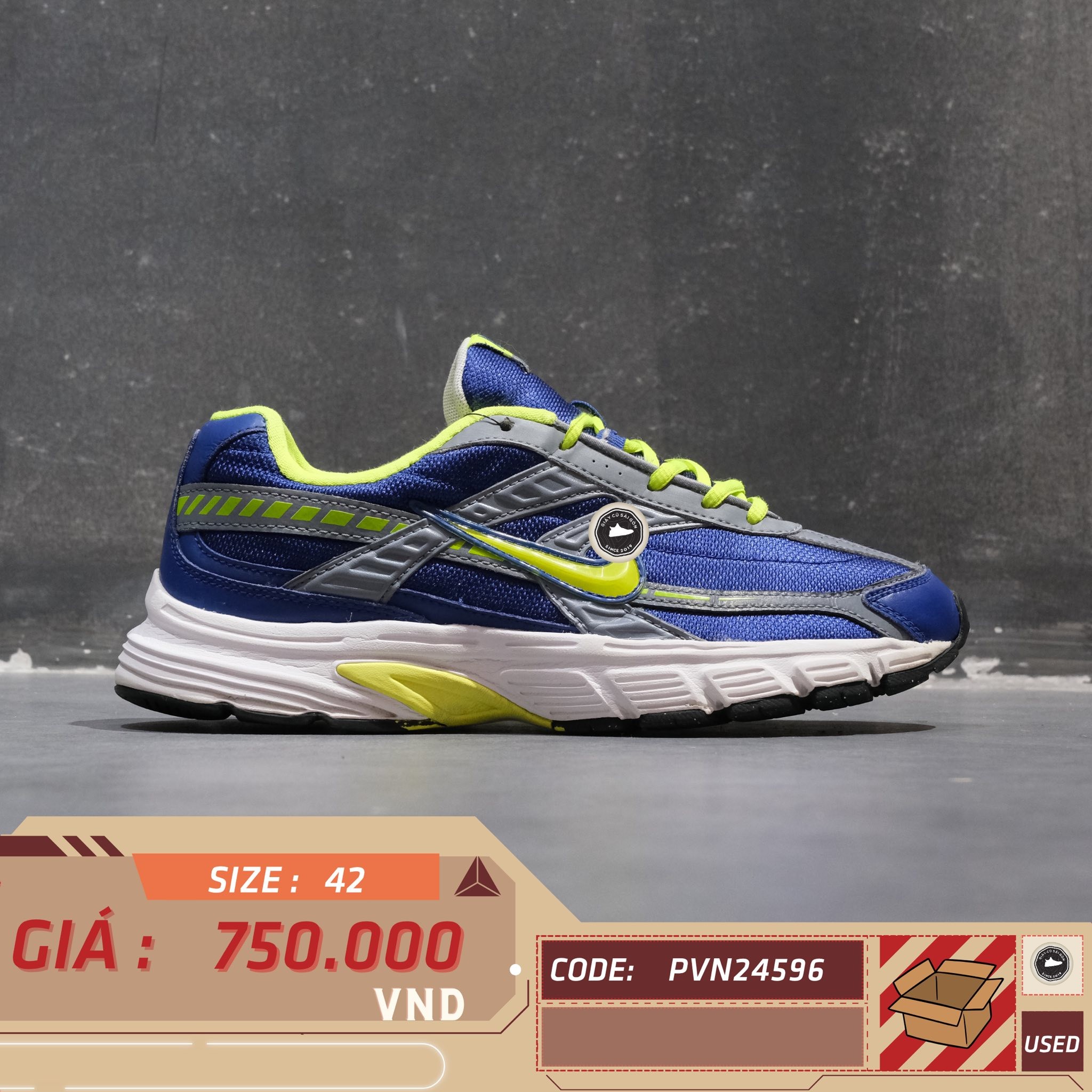 Nike Initiator - 394055 400 - Size 42 - GIÀY 2HAND CHÍNH HÃNG PVN24596