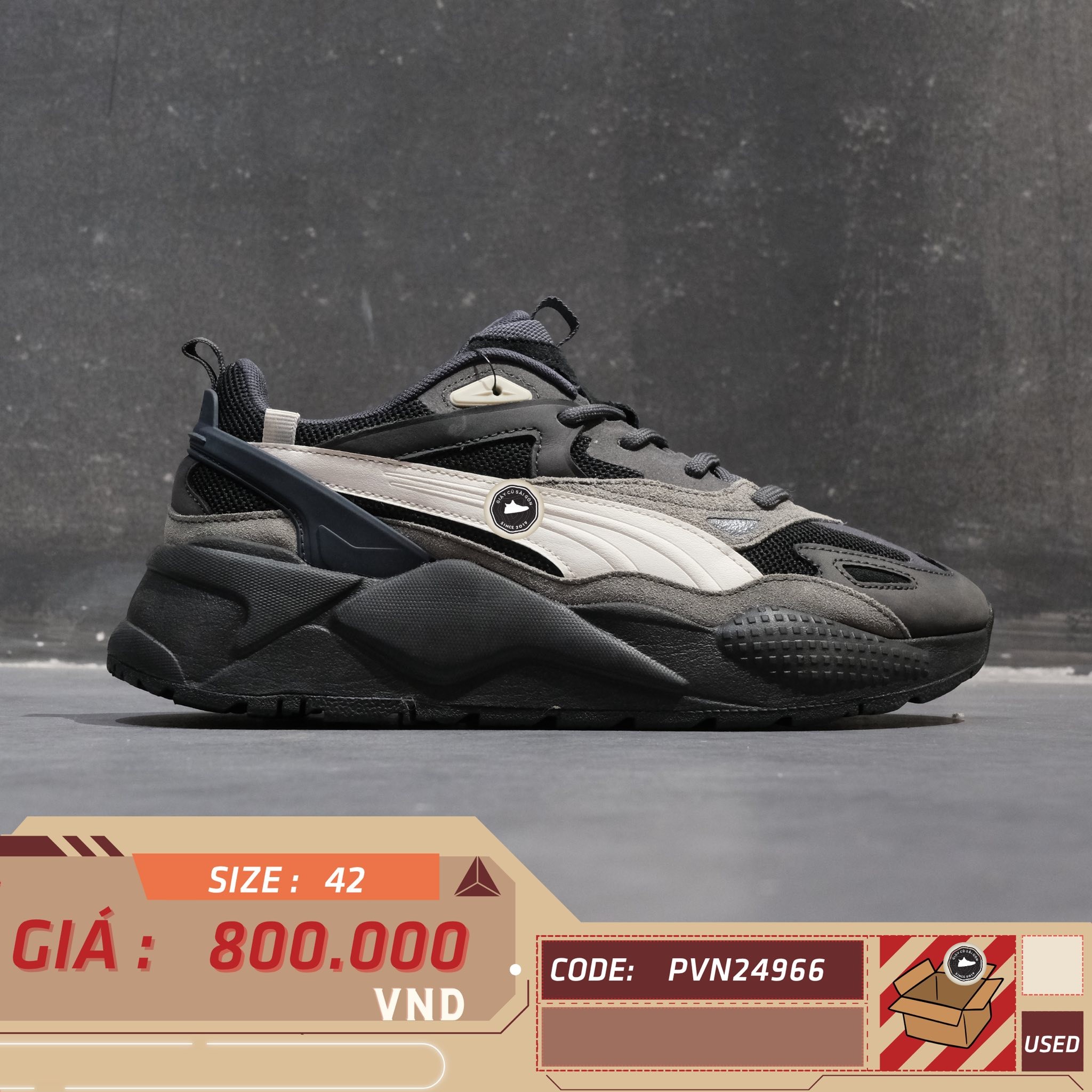 Puma RS-X Efekt Premium - 390776 53 - Size 42 - GIÀY 2HAND CHÍNH HÃNG PVN24966