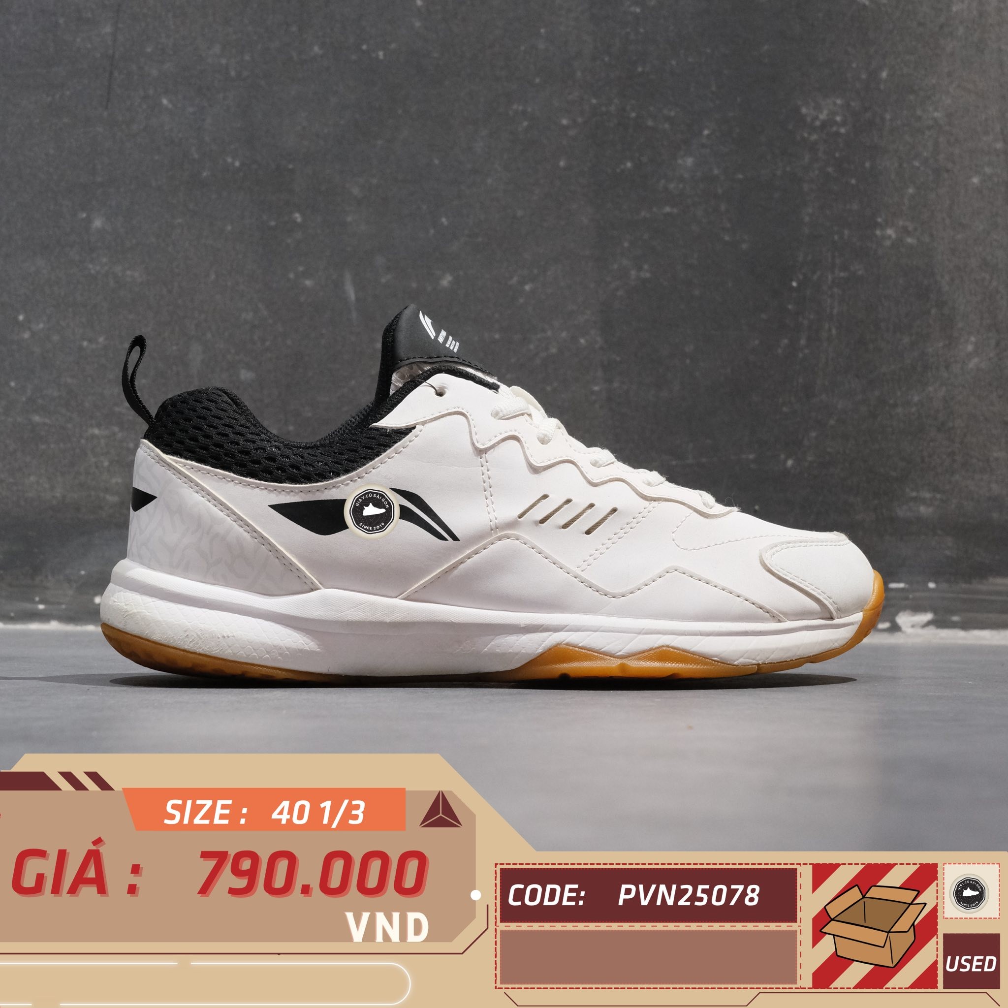 Li-Ning Roar Lite - AYTR007-1 - Size 40 1/3 - GIÀY 2HAND CHÍNH HÃNG PVN25078