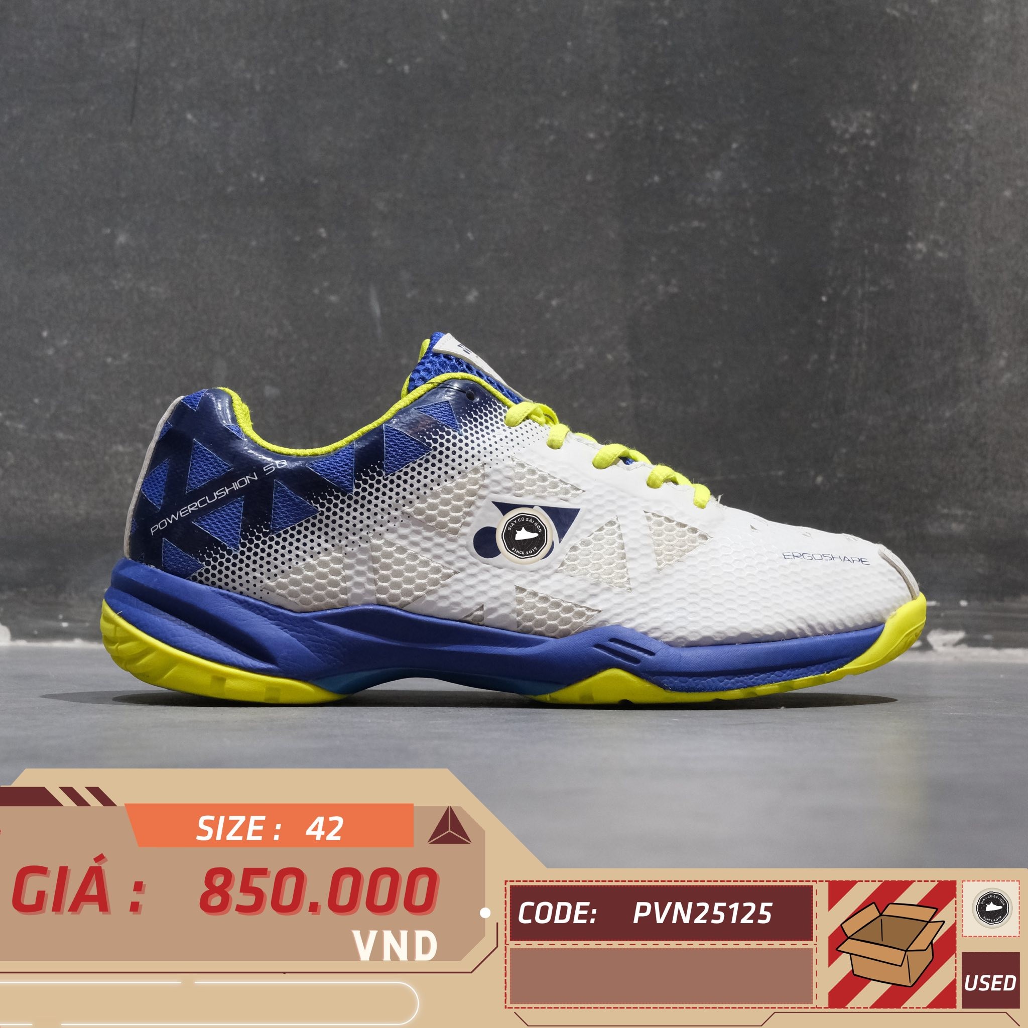 Yonex Power Cushion 50EX - Size 42 - GIÀY 2HAND CHÍNH HÃNG PVN25125