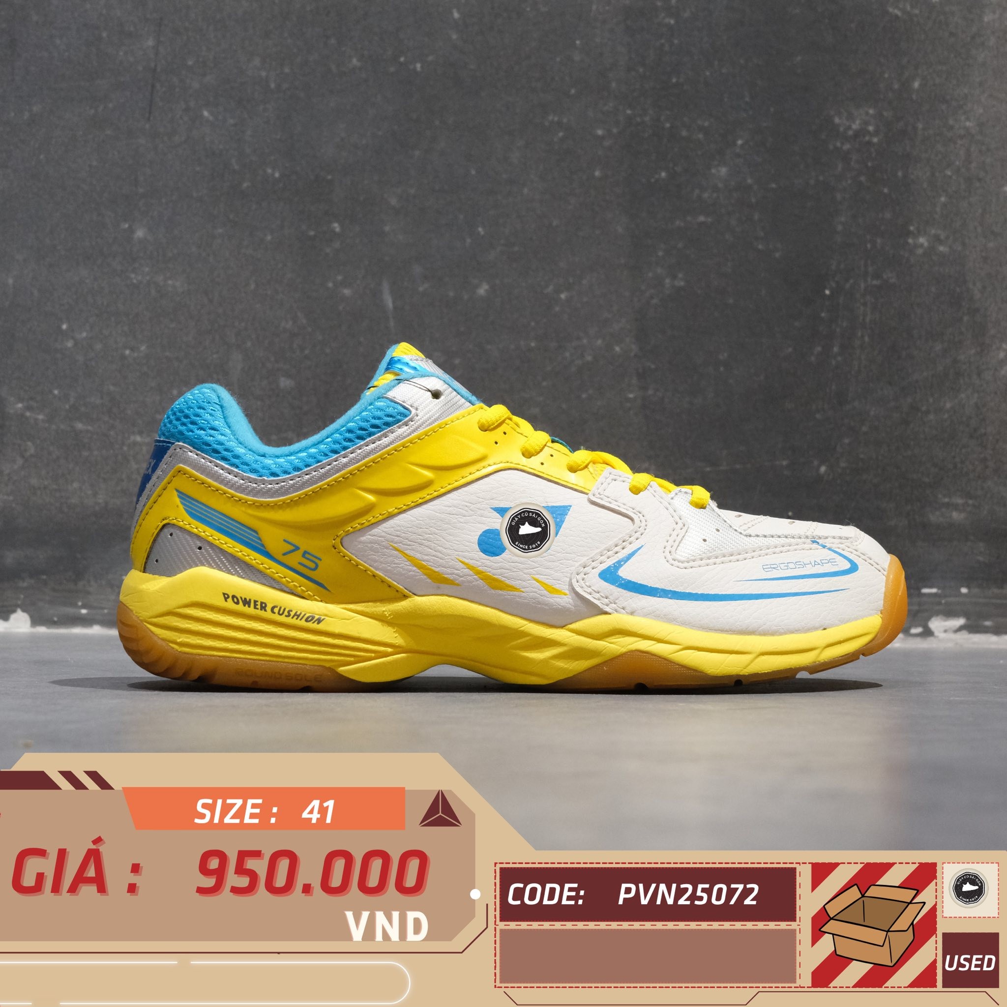 Yonex Power Cushion 75 EX - SHB75EX - Size 41 - GIÀY 2HAND CHÍNH HÃNG PVN25072
