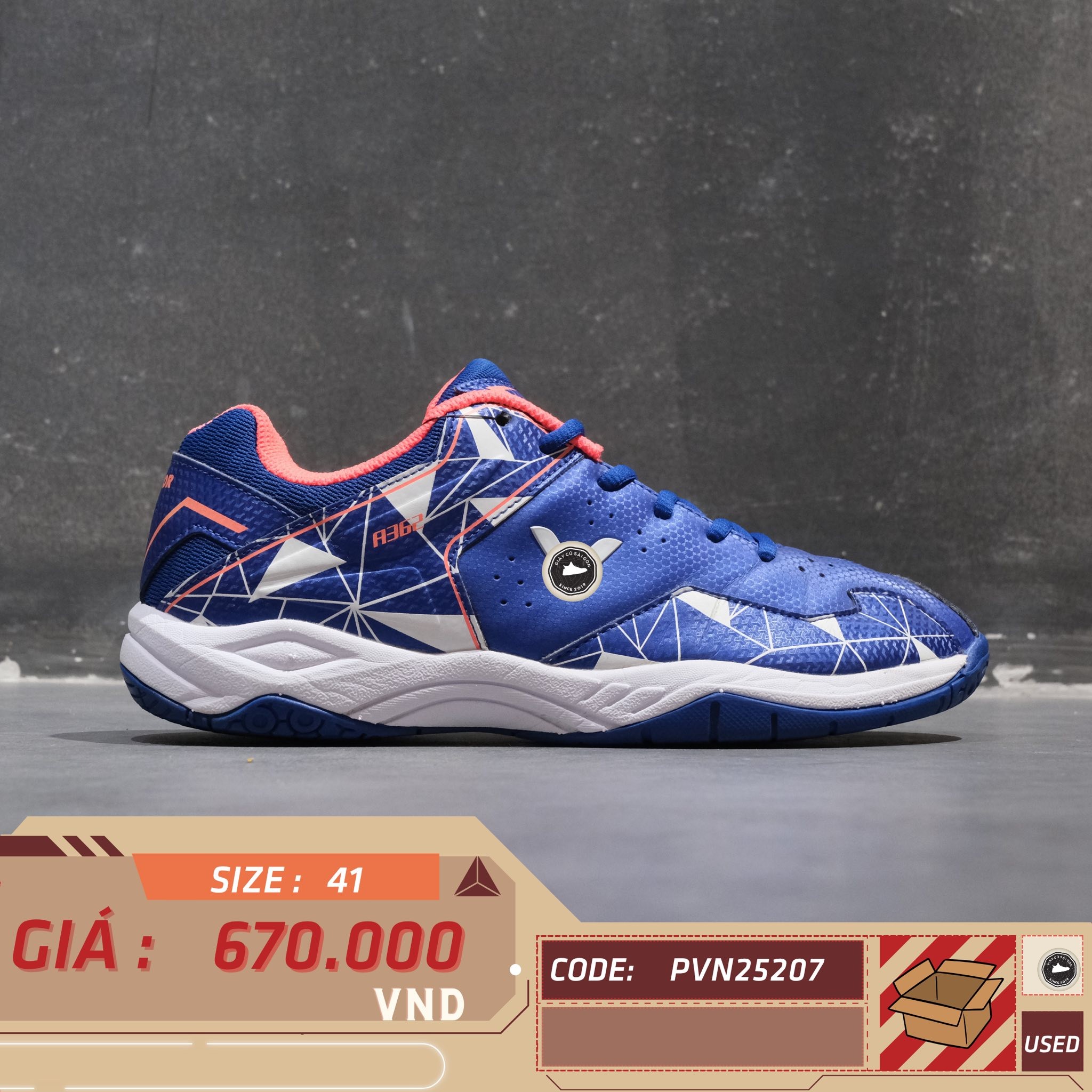 Victor A362 II - A362 - Size 41 - GIÀY 2HAND CHÍNH HÃNG PVN25207