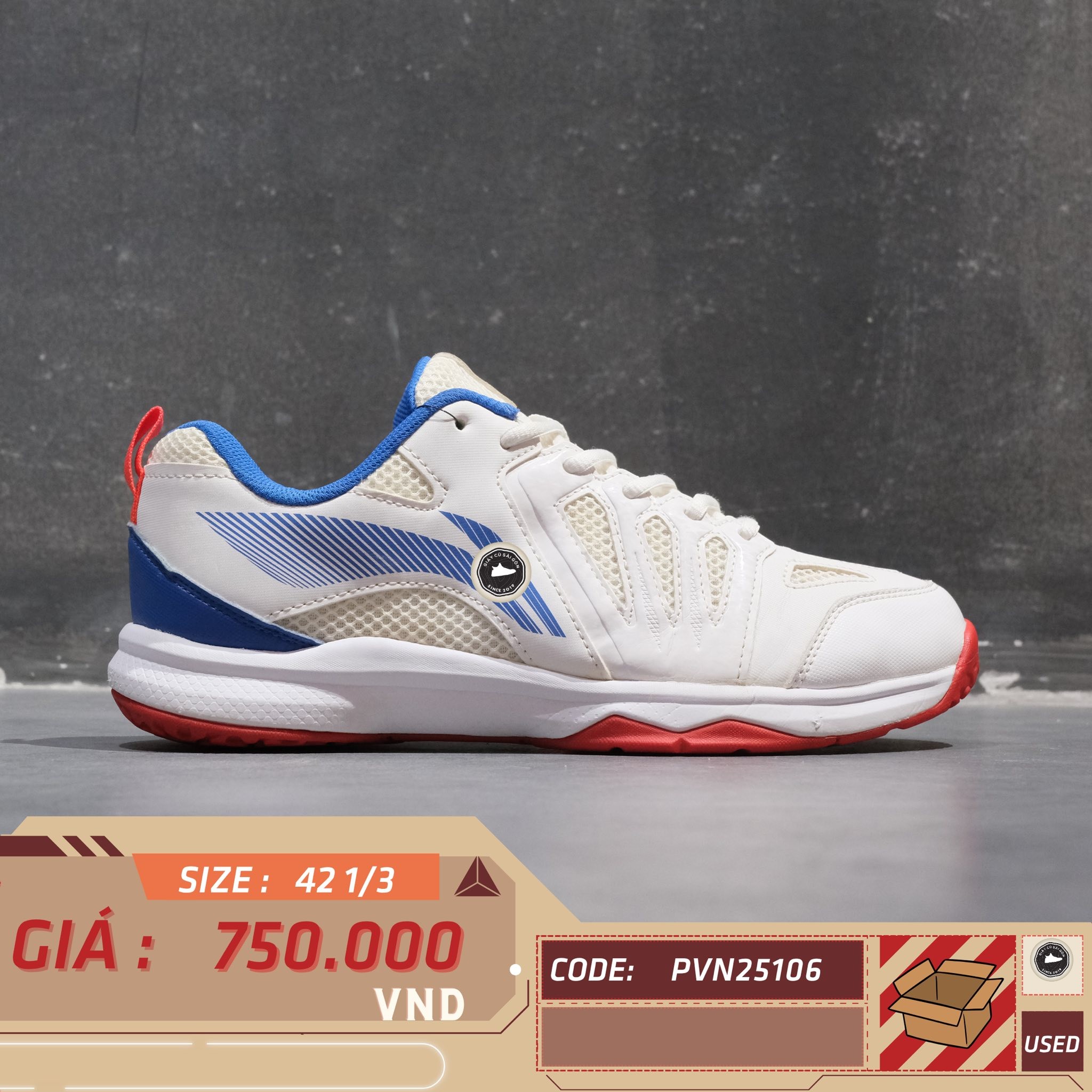 Li-Ning All-around King - AYTP011 3 - Size 42 1/3 - GIÀY 2HAND CHÍNH HÃNG PVN25106