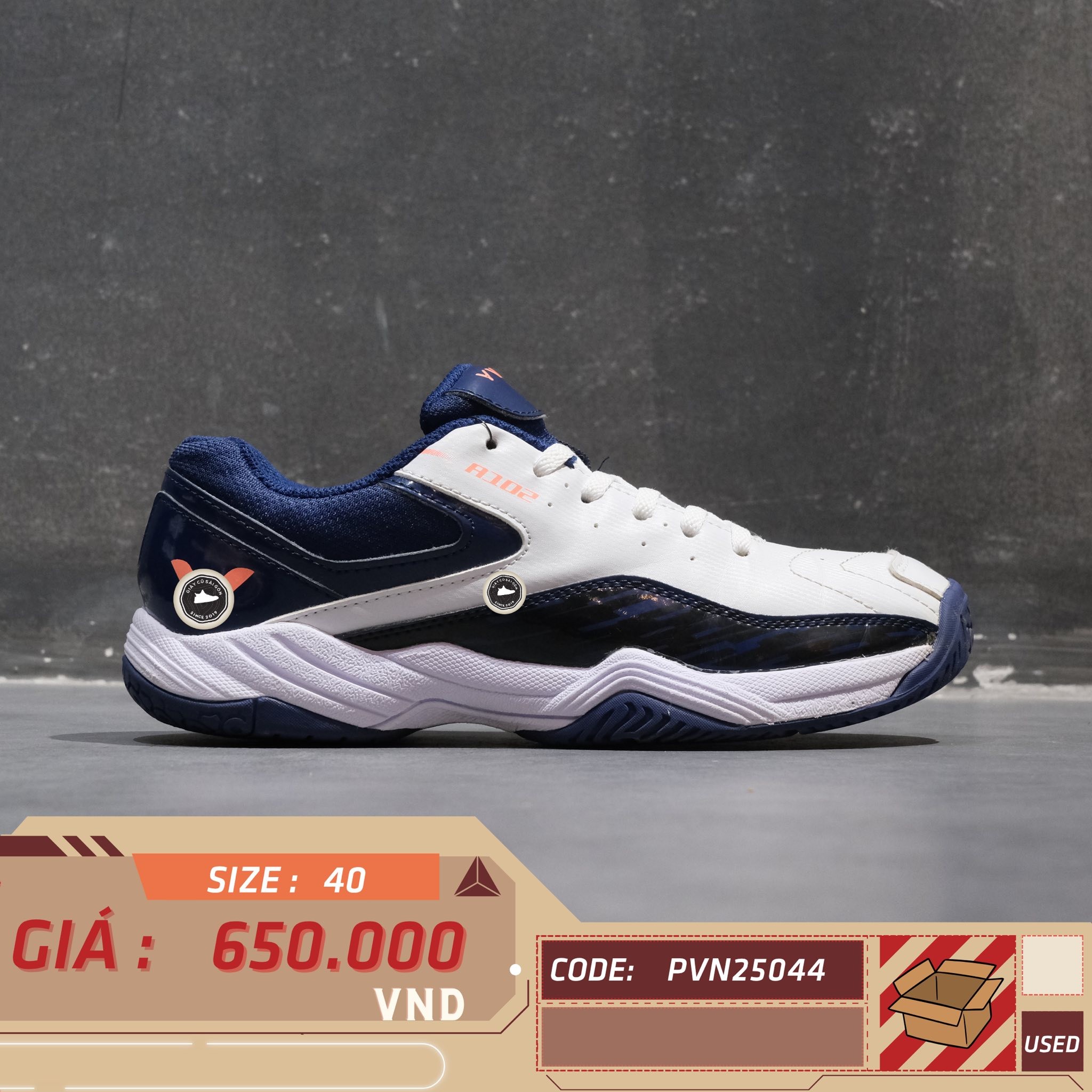 Victor A102 - A102 - 40 - GIÀY 2HAND CHÍNH HÃNG PVN25044