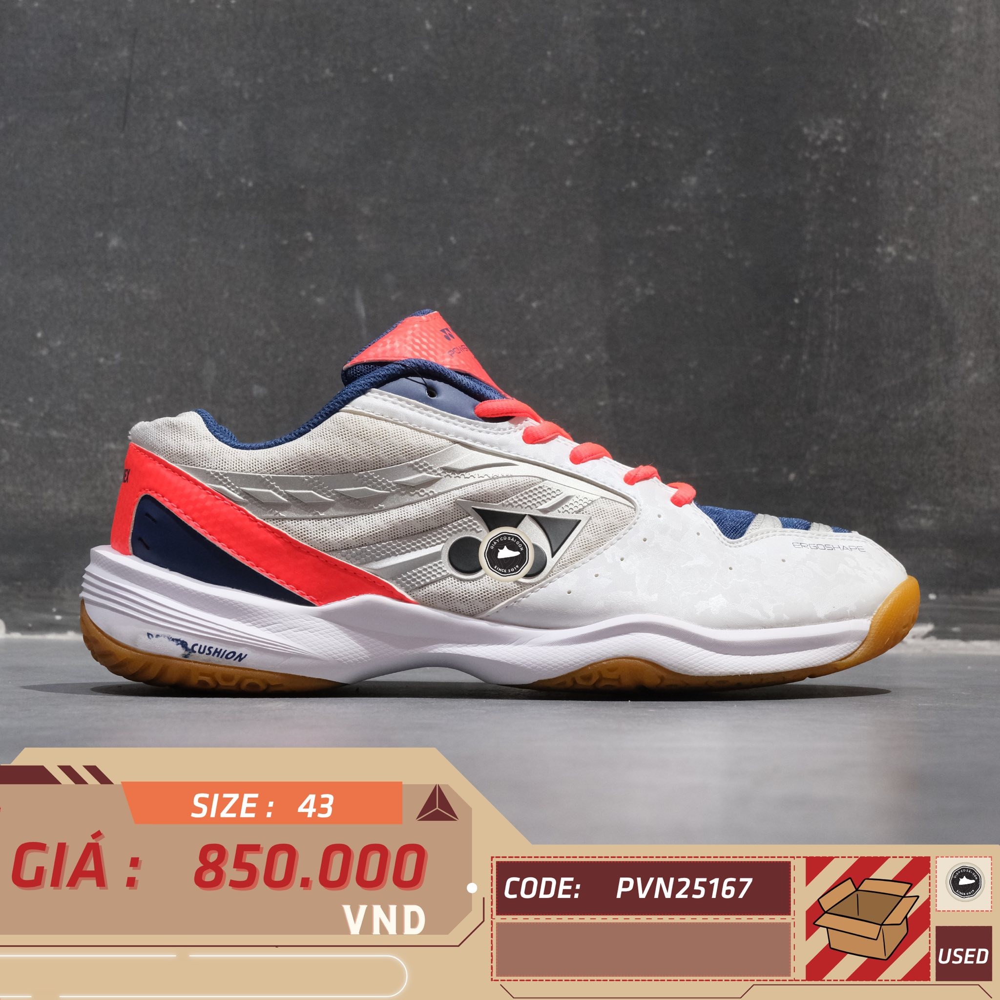 Yonex Power Cushion 100 - Size 43 - GIÀY 2HAND CHÍNH HÃNG PVN25167