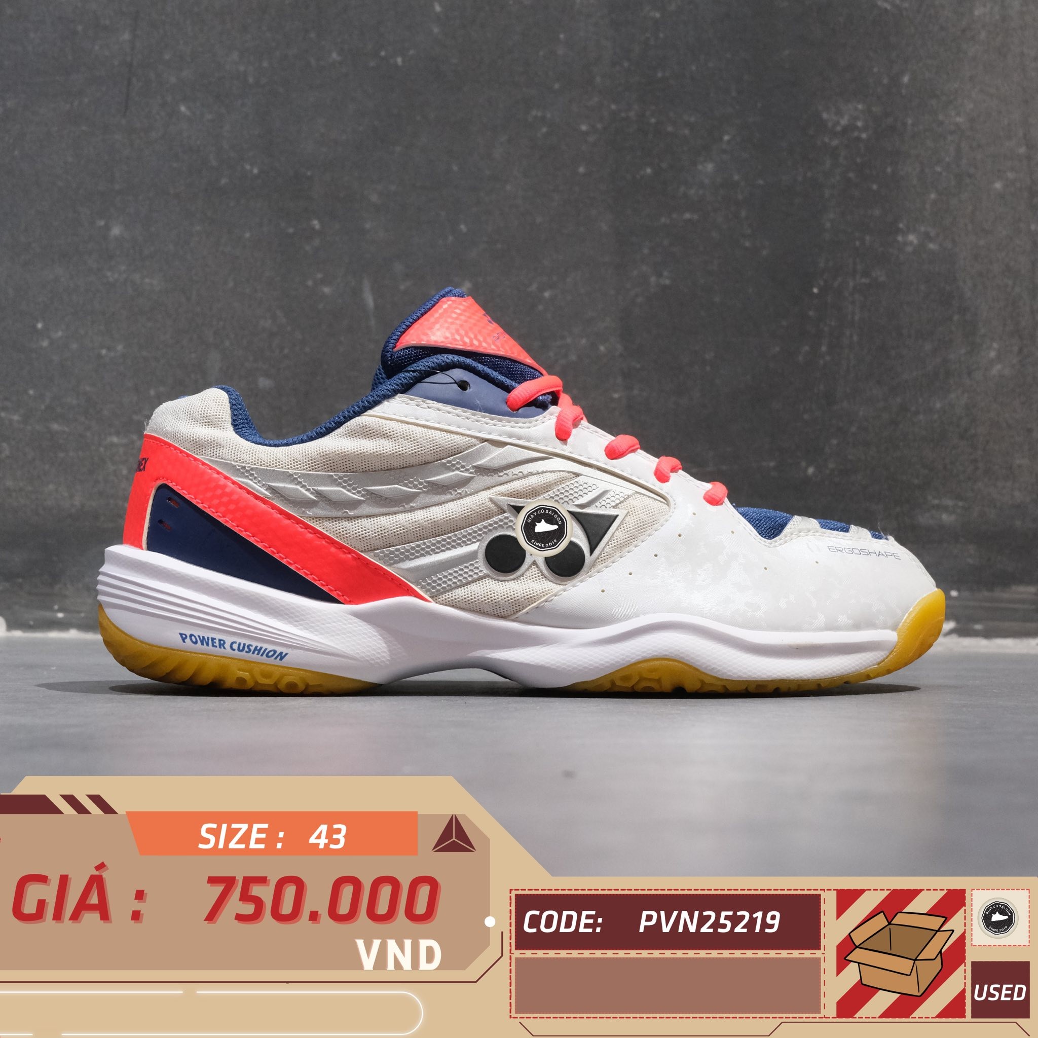 Yonex Power Cushion - SHB37EX - Size 43 - GIÀY 2HAND CHÍNH HÃNG PVN