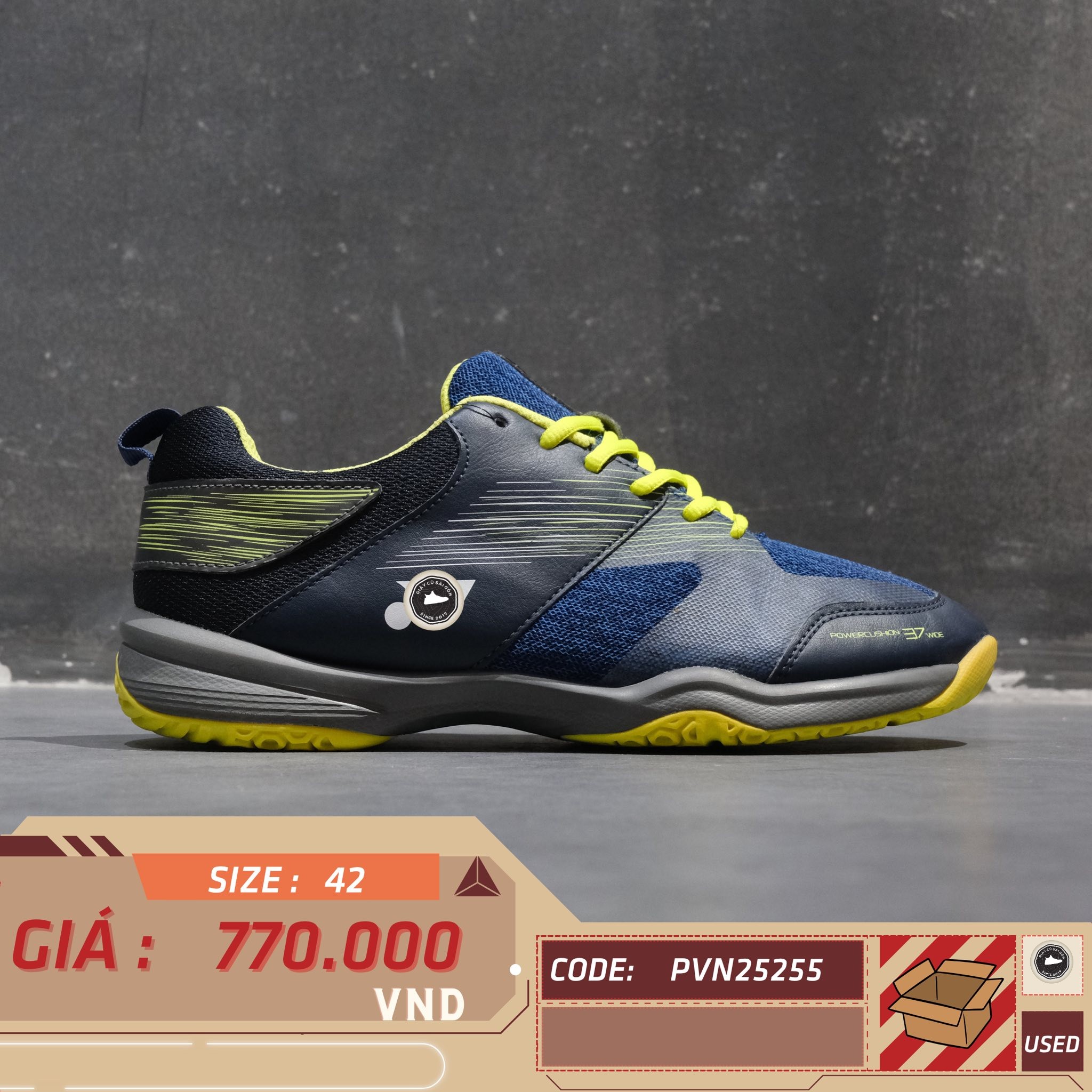 Yonex Power Cushion 37 - SHB37EX - Size 42 - GIÀY 2HAND CHÍNH HÃNG PVN25255