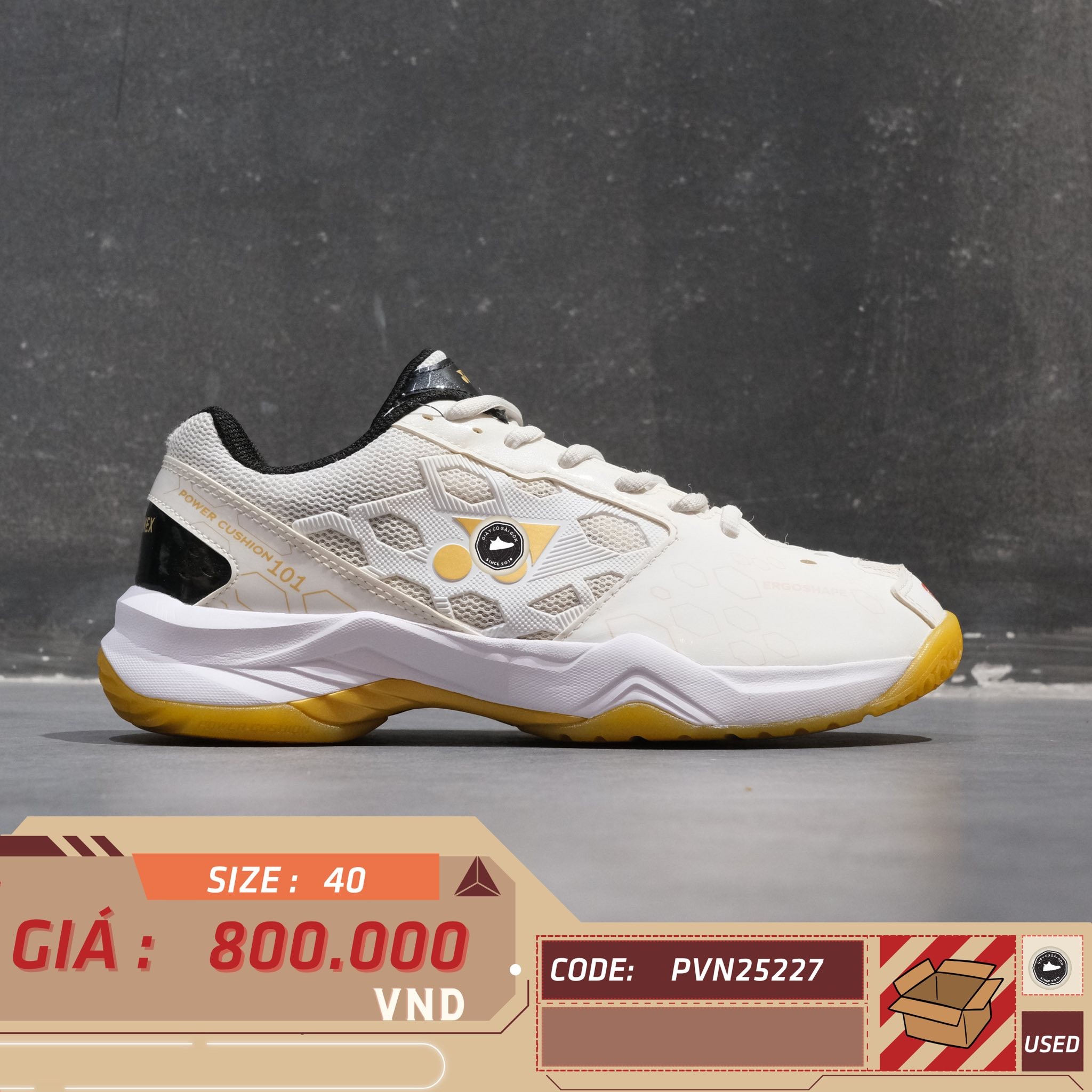 Yonex Power Cushion SHB 101 - SHB-101CR - Size 40 - GIÀY 2HAND CHÍNH HÃNG PVN25227