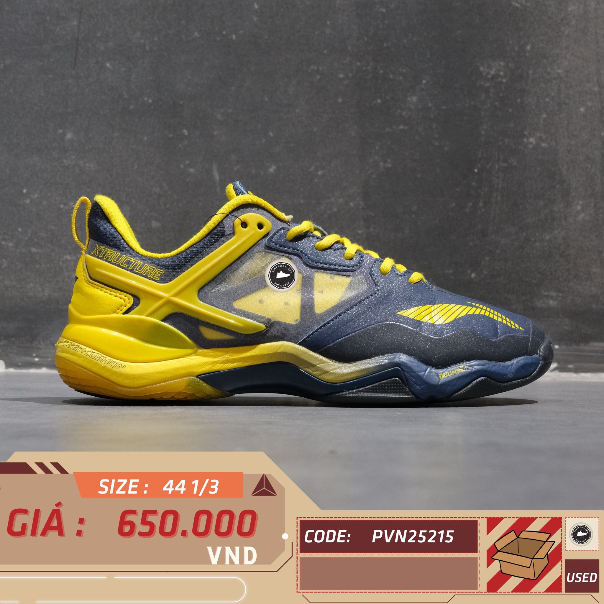Li-Ning Ranger 4.0 - AYAP015-2 - 44 1/3 - GIÀY 2HAND CHÍNH HÃNG PVN25215