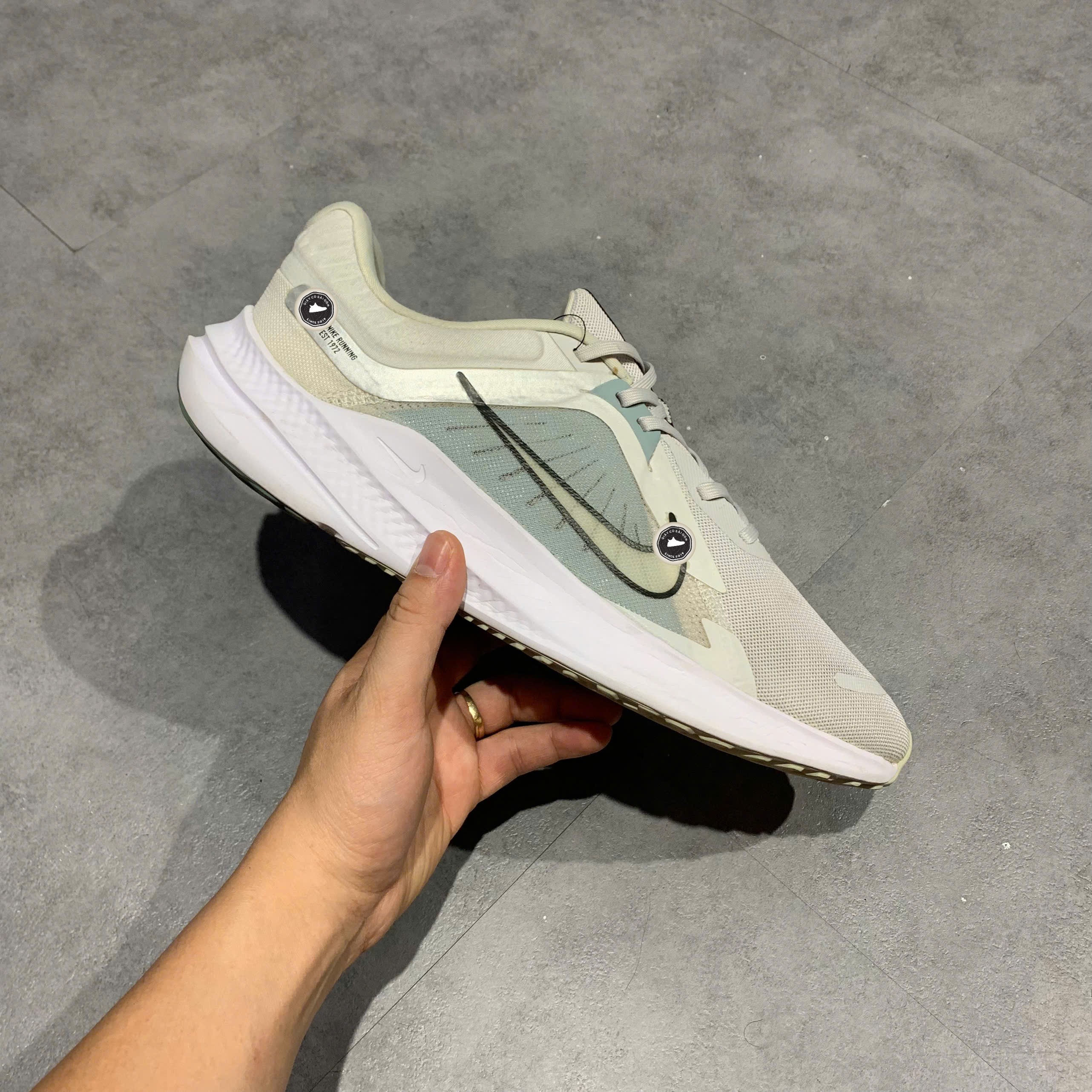 Nike Quest 5 Photon Dust Aviator Grey - DD0204-002 - Size 44.5 - GIÀY 2HAND CHÍNH HÃNG PVN25717