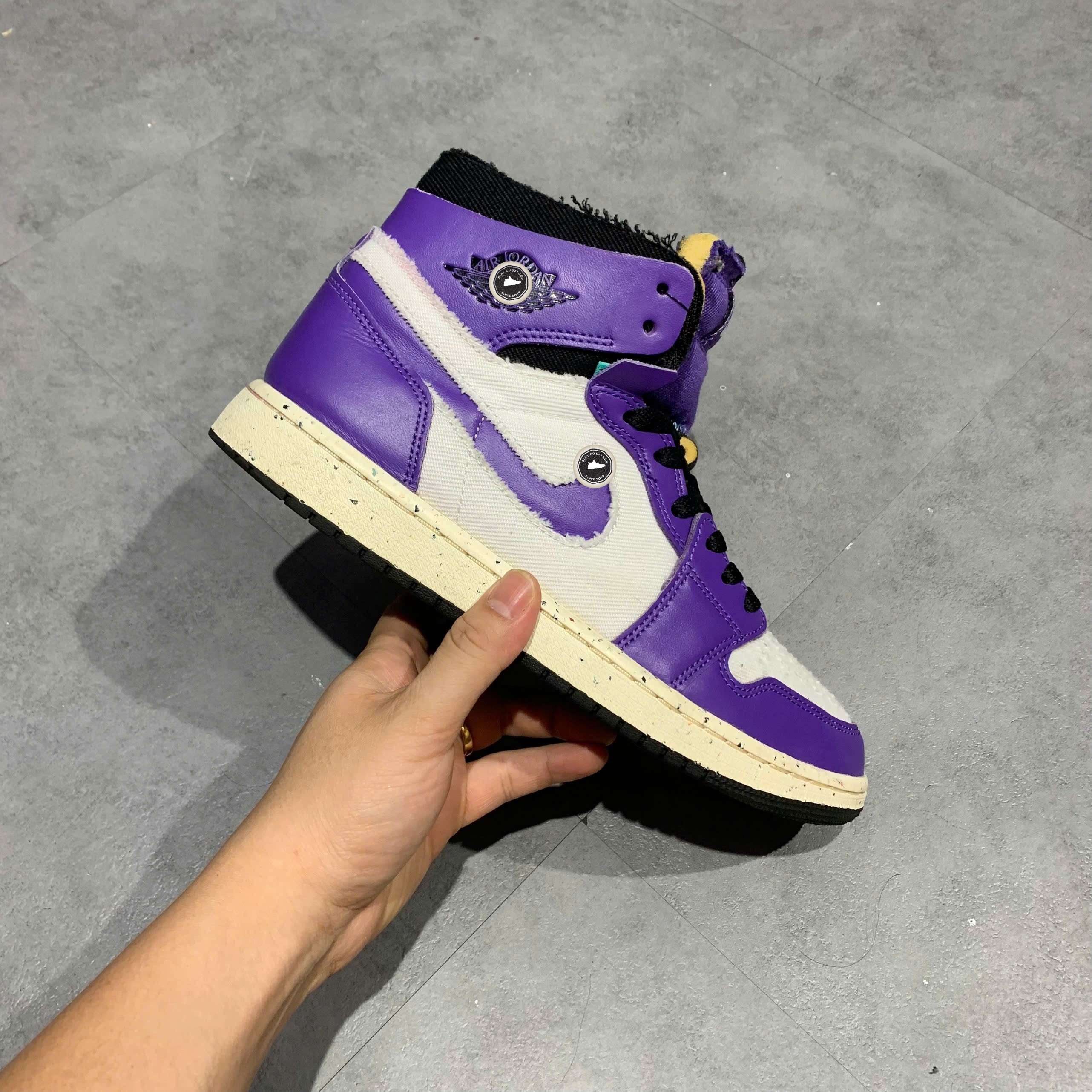 Air Jordan 1 Zoom CMFT Crater Purple - CT0978-501 - Size 41 - GIÀY 2HAND CHÍNH HÃNG PVN25419