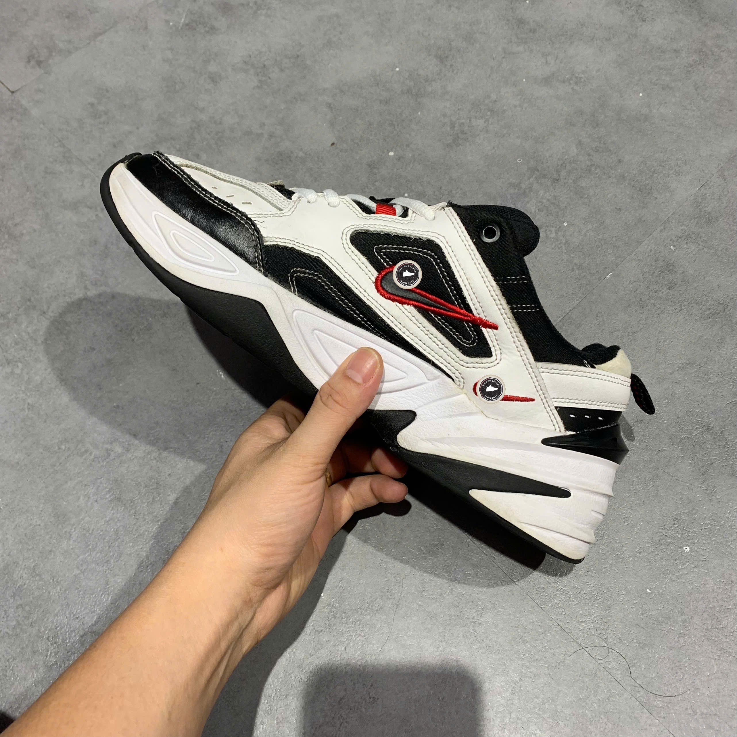 Nike M2K Tekno White Black Red - AV4789-104 - Size 41 - GIÀY 2HAND CHÍNH HÃNG PVN25461