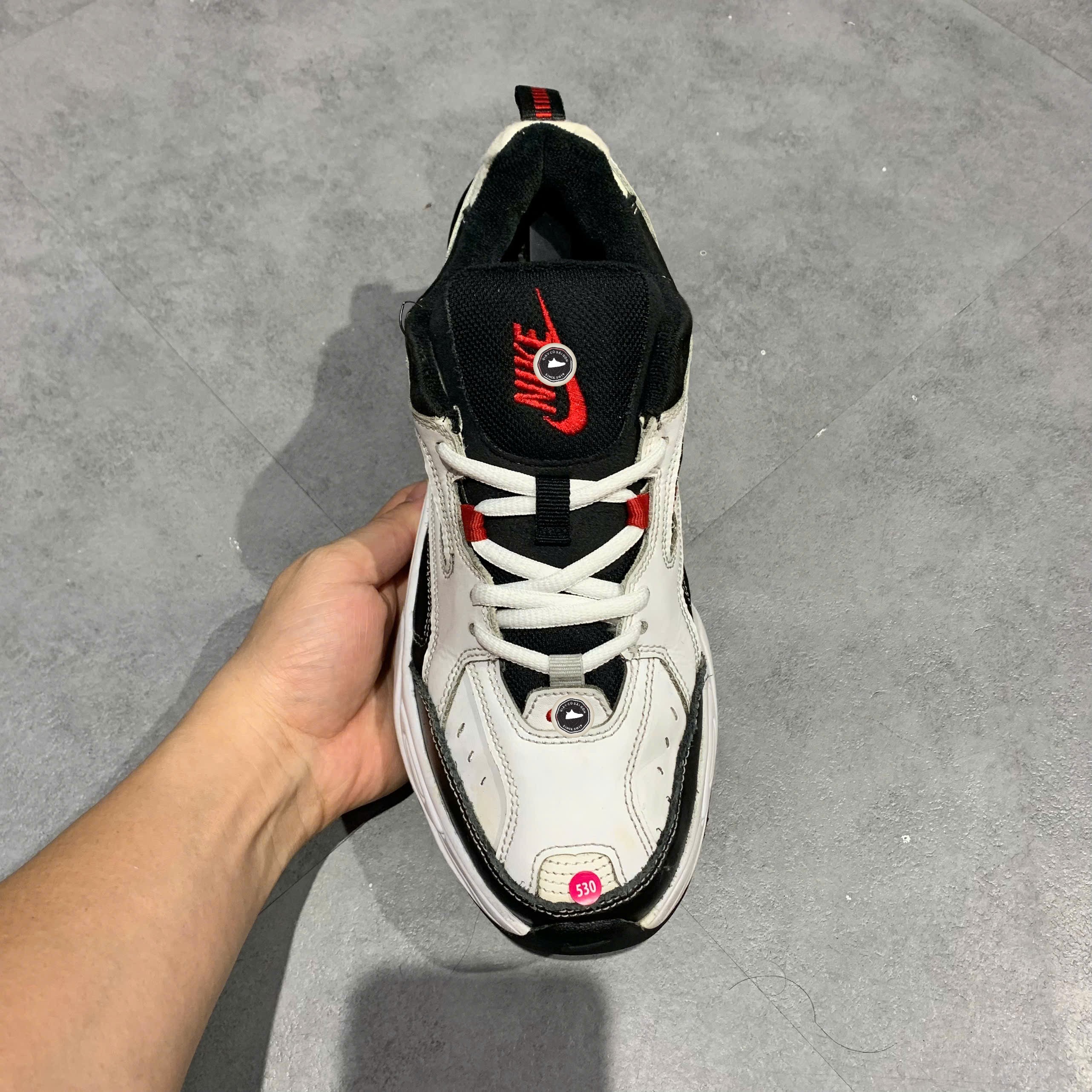 Nike M2K Tekno White Black Red - AV4789-104 - Size 41 - GIÀY 2HAND CHÍNH HÃNG PVN25461