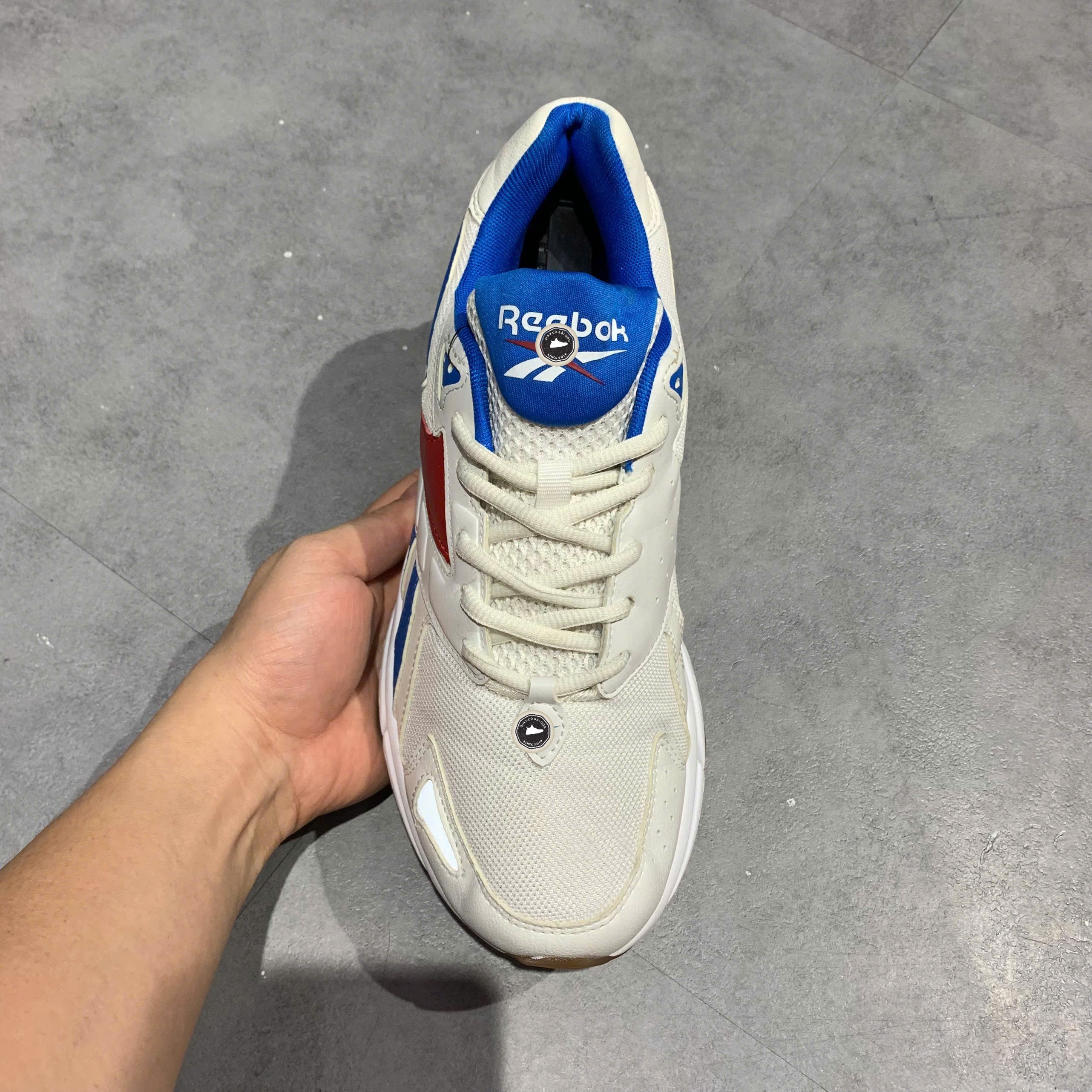 Reebok Royal Turbo Impulse White Primal Red Humble Blue - EG9407 - Size 41 - GIÀY 2HAND CHÍNH HÃNG PVN25489
