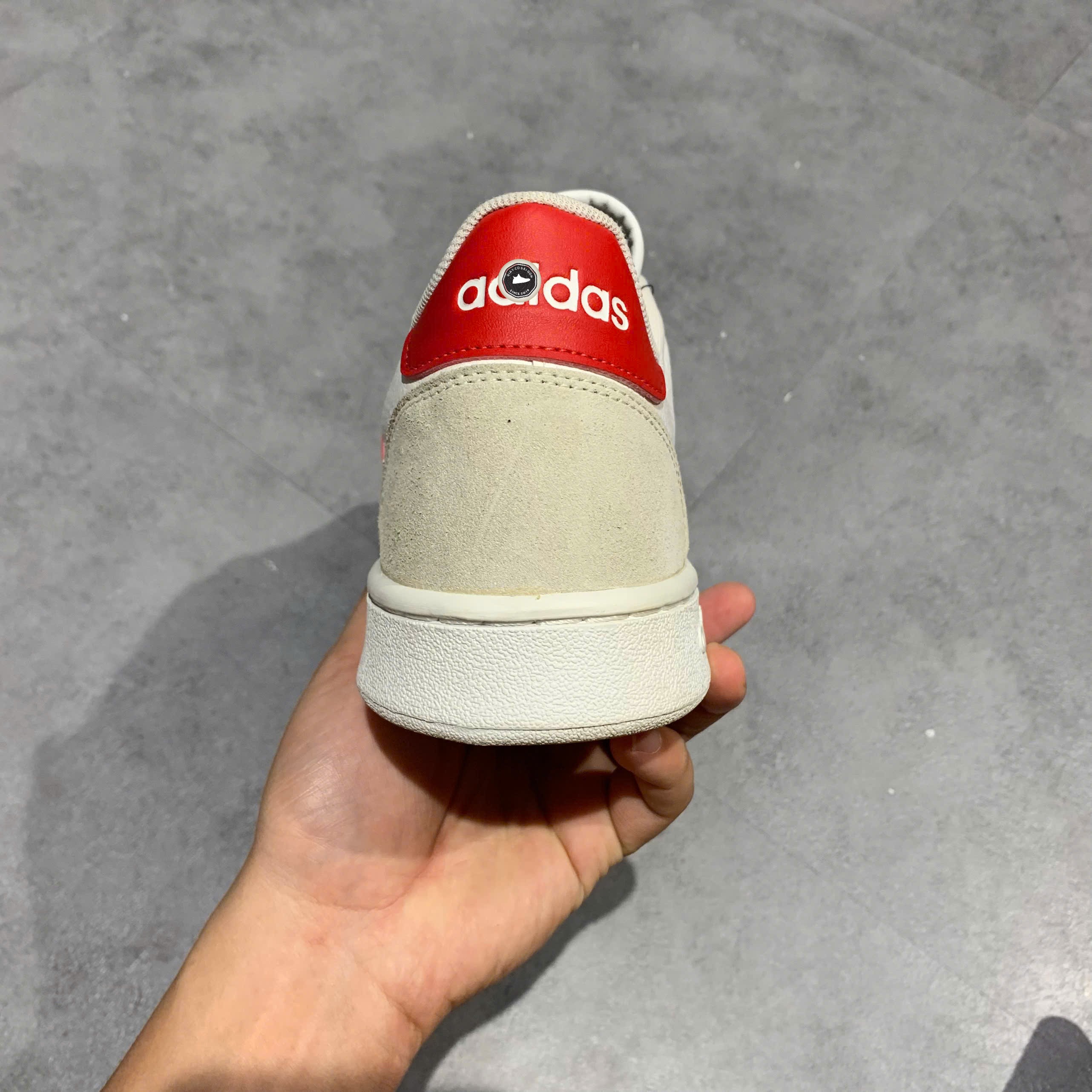 Adidas Grand Court SE White Scarlet - FY8169 - Size 45 1/3 - GIÀY 2HAND CHÍNH HÃNG PVN25743