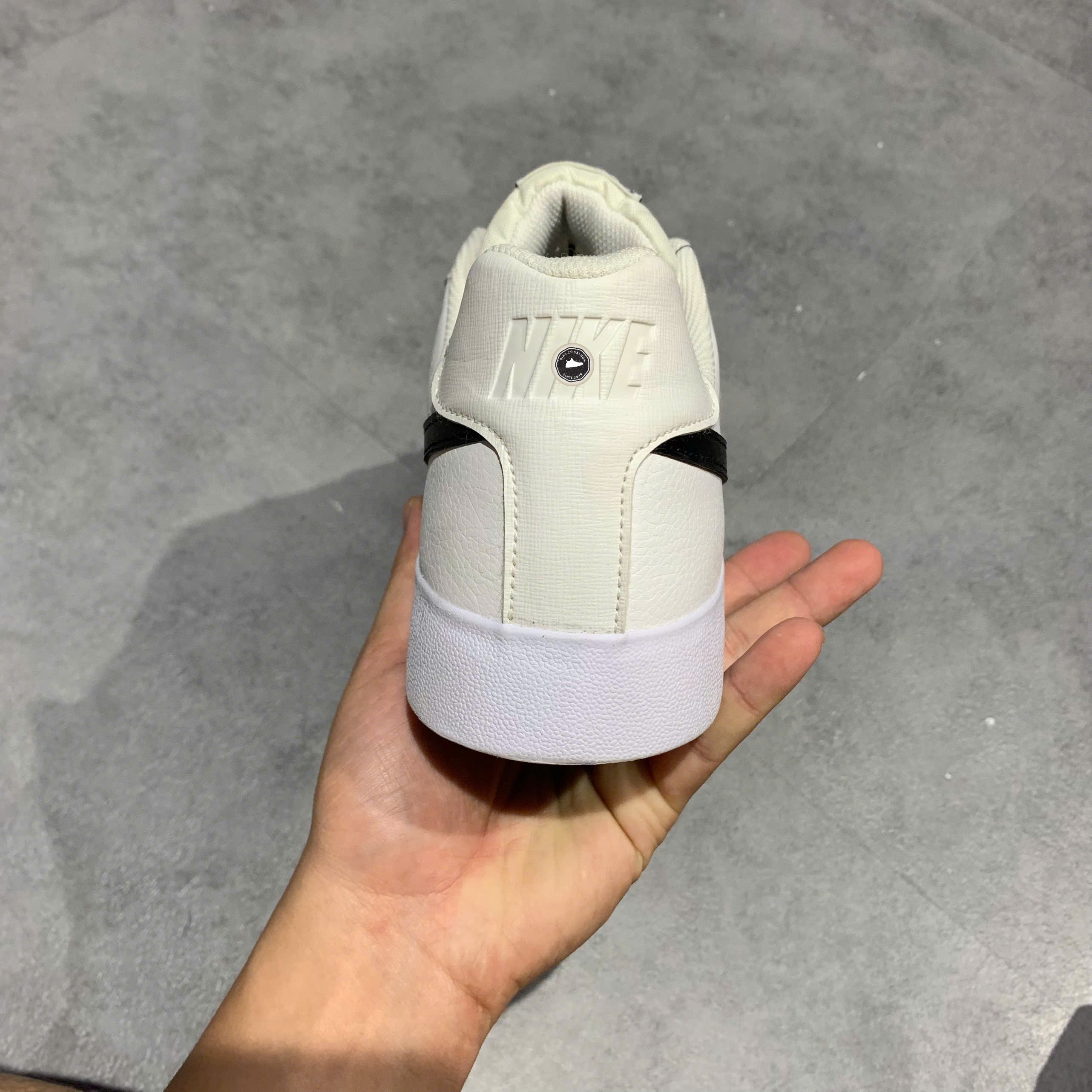 Nike Court Royale AC White Black - BQ4222-103 - Size 45 - GIÀY 2HAND CHÍNH HÃNG PVN25911