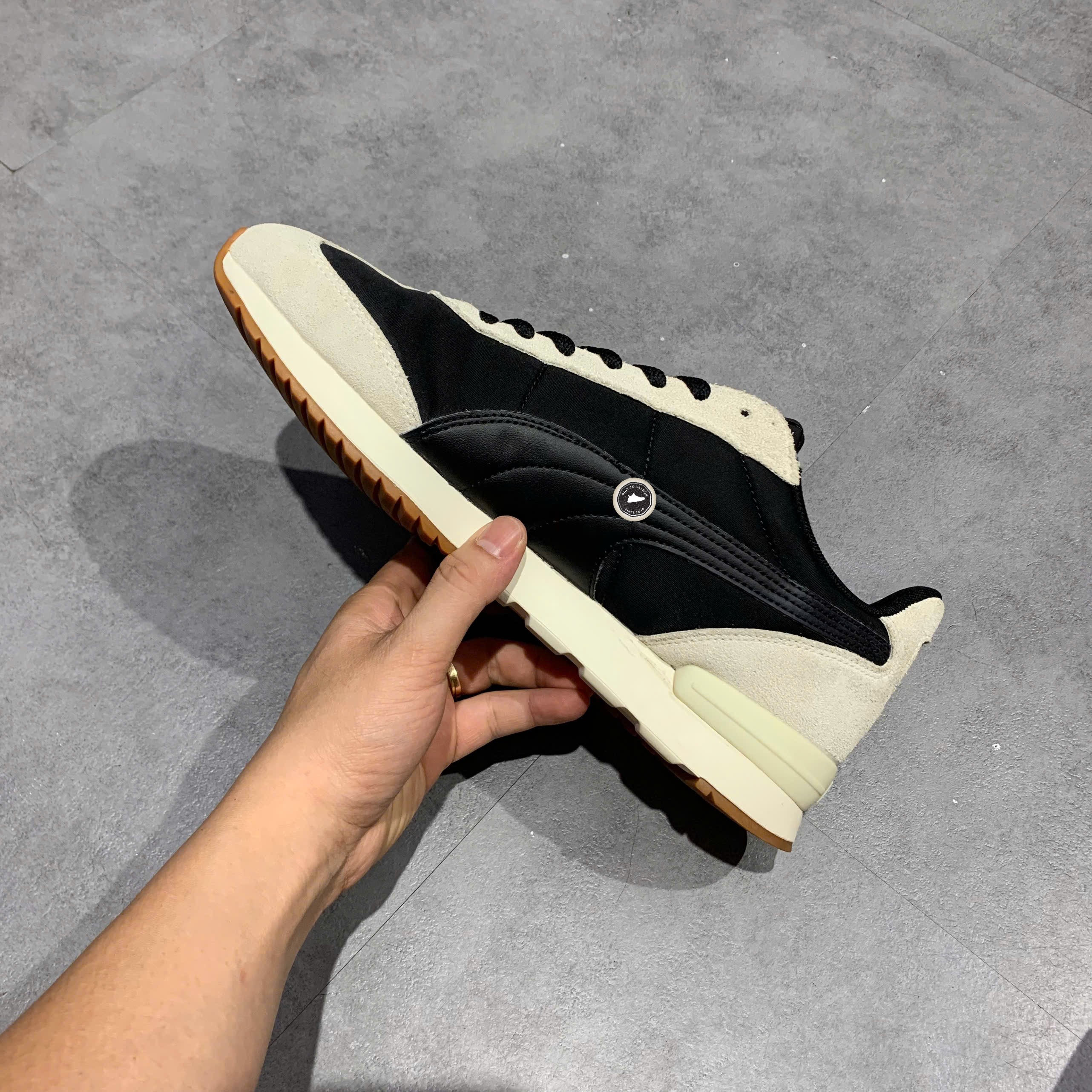 Puma Easy Rider Vintage Black Warm White - 399250-09 - Size 44.5 - GIÀY 2HAND CHÍNH HÃNG PVN25720